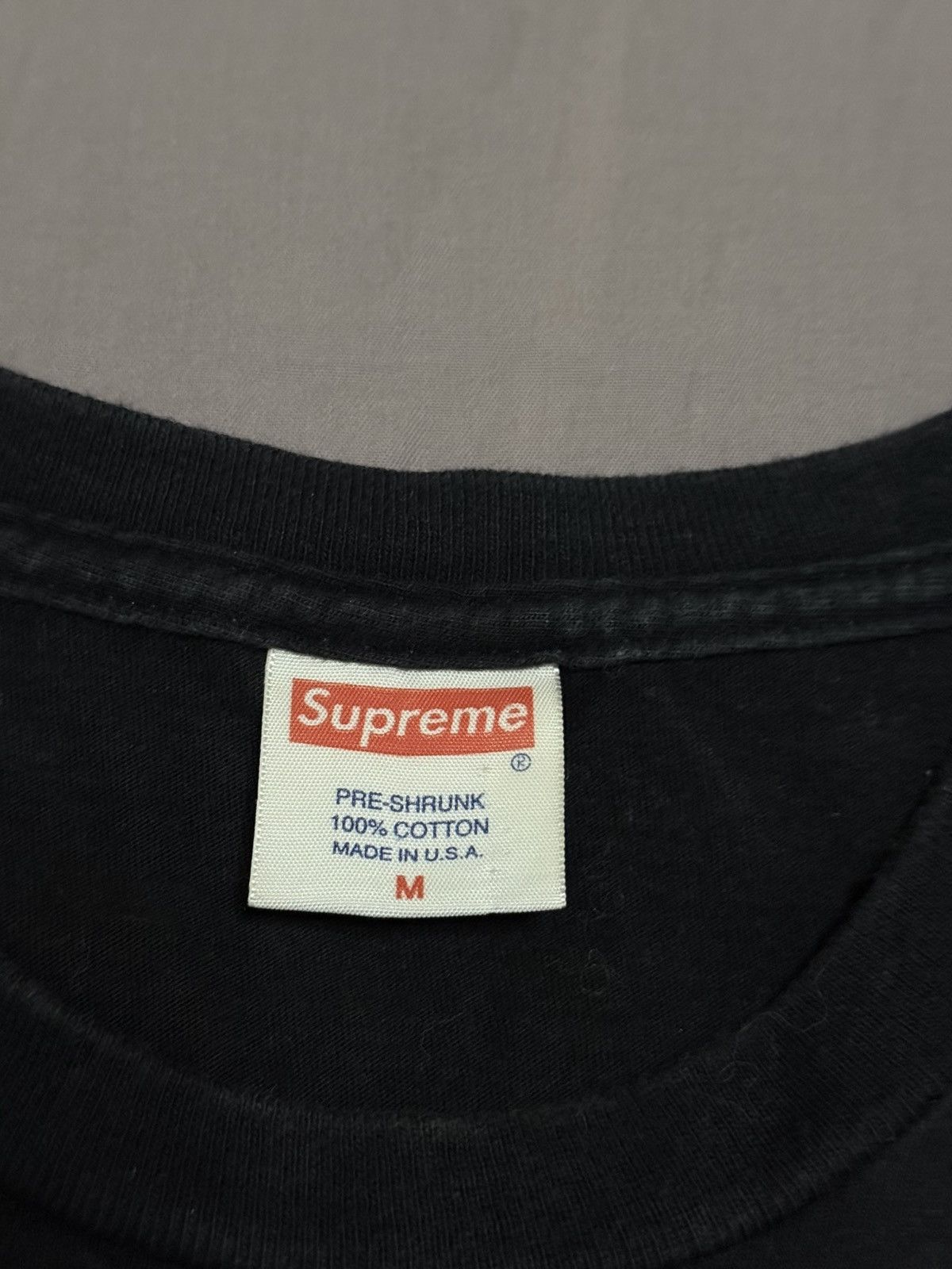 Supreme Supreme Friend and family F&F black on black box logo tee Size US M / EU 48-50 / 2 - 4 Thumbnail