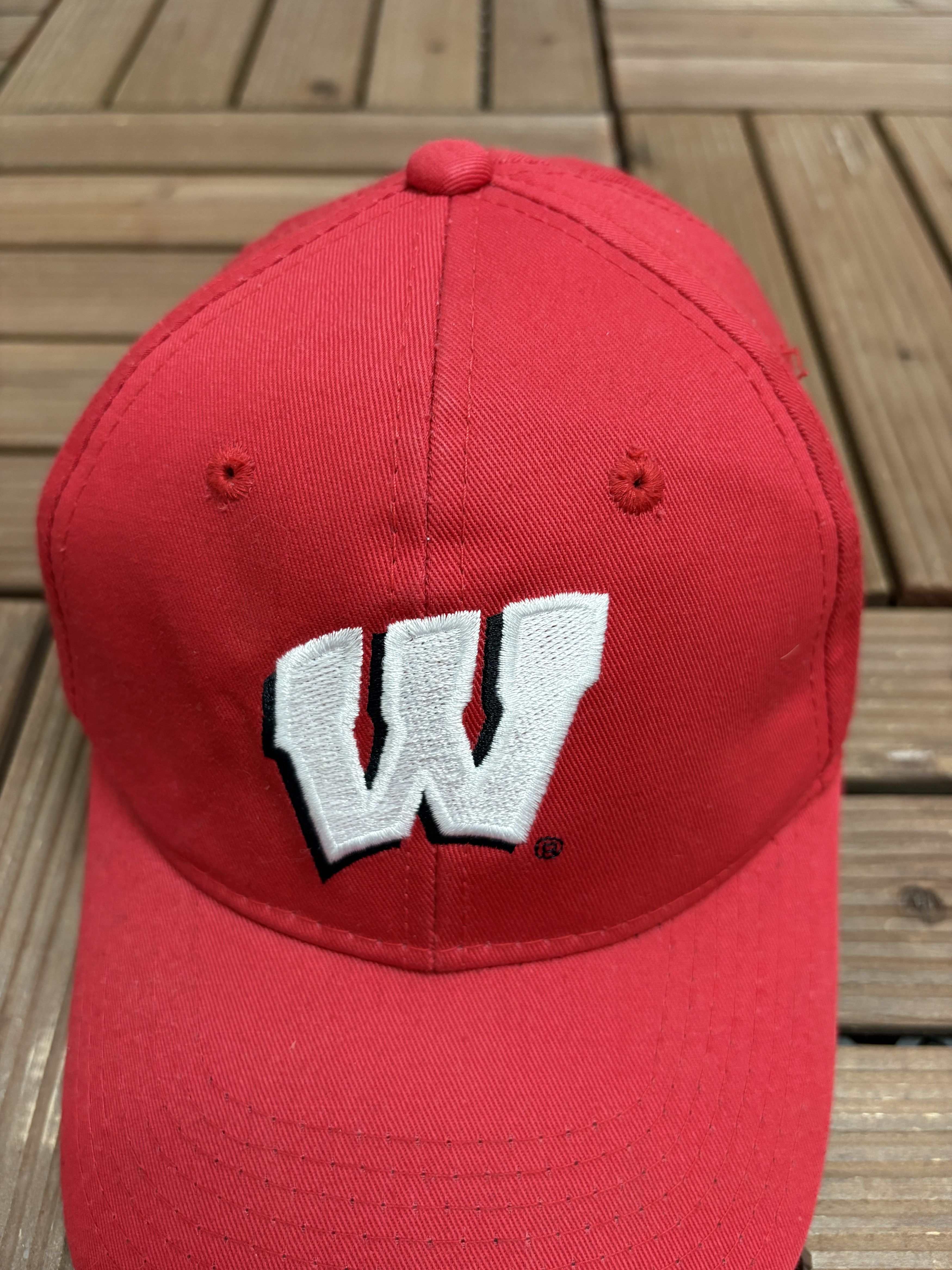 Vintage Wisconsin Badgers Embroidered Vintage Snap Back Hat Size ONE SIZE - 3 Thumbnail