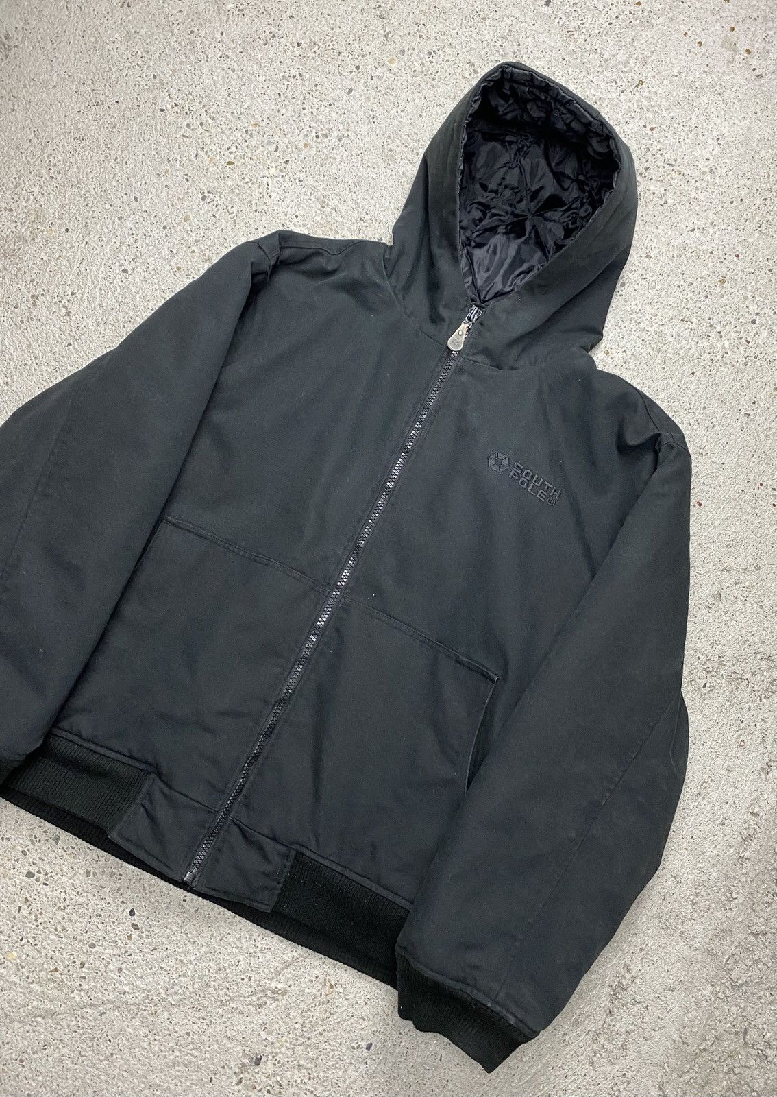 Southpole Southpole active jacket black jnco hip hop bomber Size US XXL / EU 58 / 5 - 2 Thumbnail