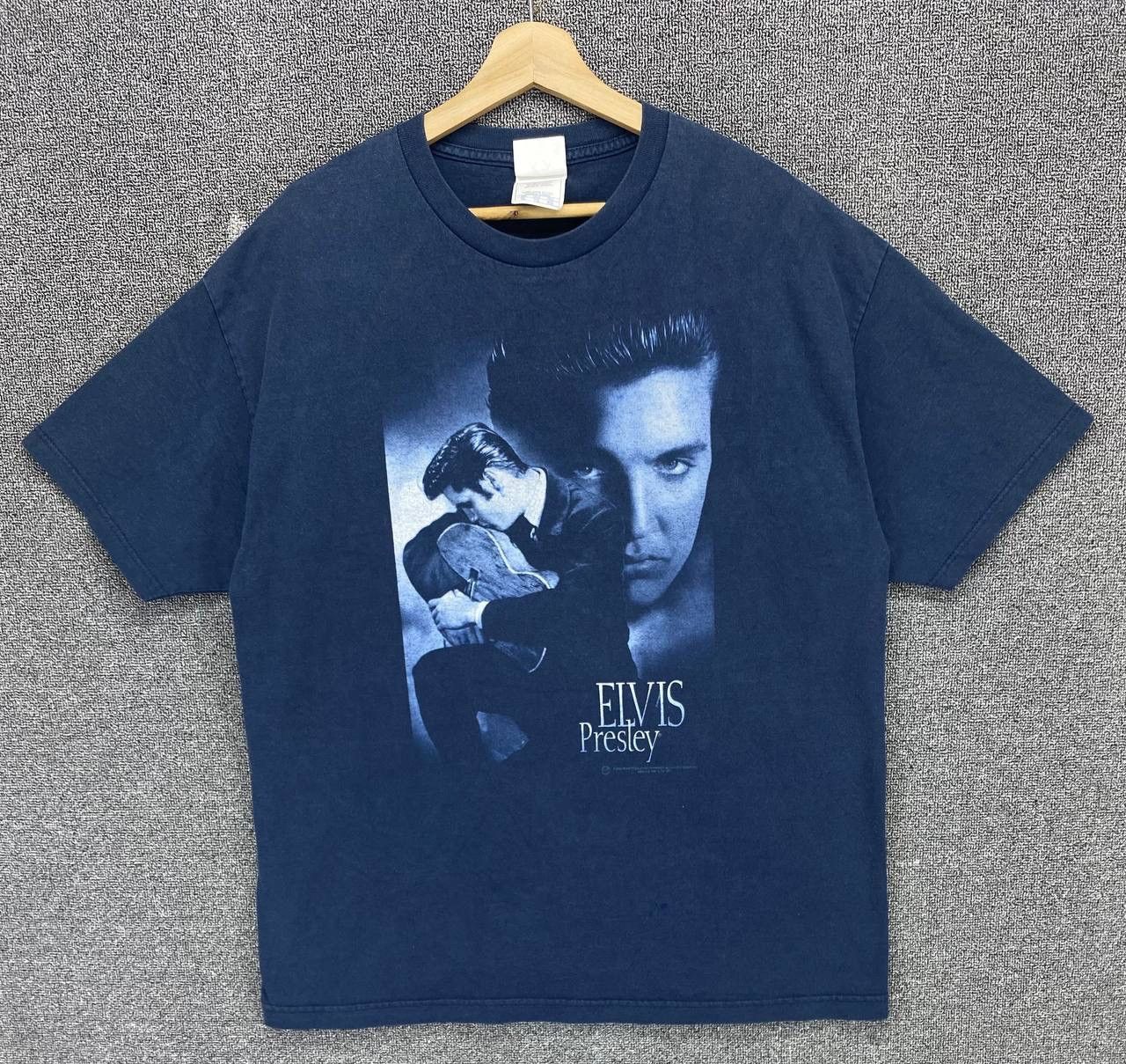Band Tees Vintage Elvis Presley Punk Rock Band Tees T Shirts Size US XL / EU 56 / 4 - 1 Thumbnail