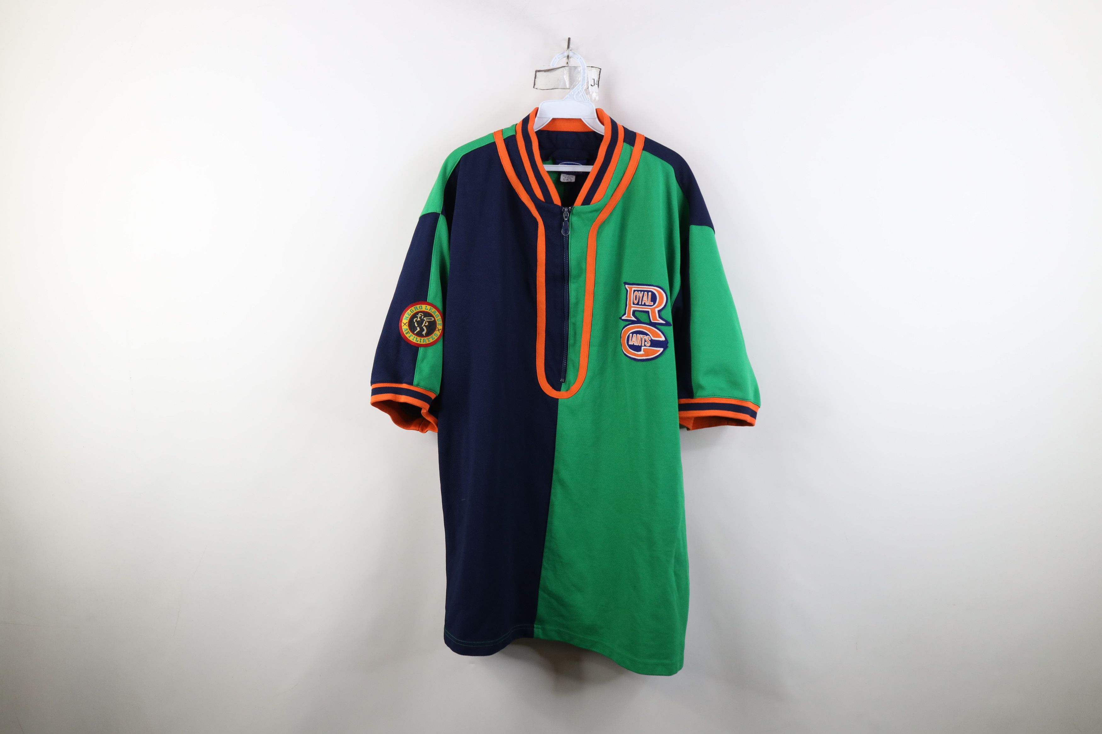 Vintage Vintage 90s League Baseball Royal Giants Pullover Jersey Size US XXL / EU 58 / 5 - 1 Thumbnail