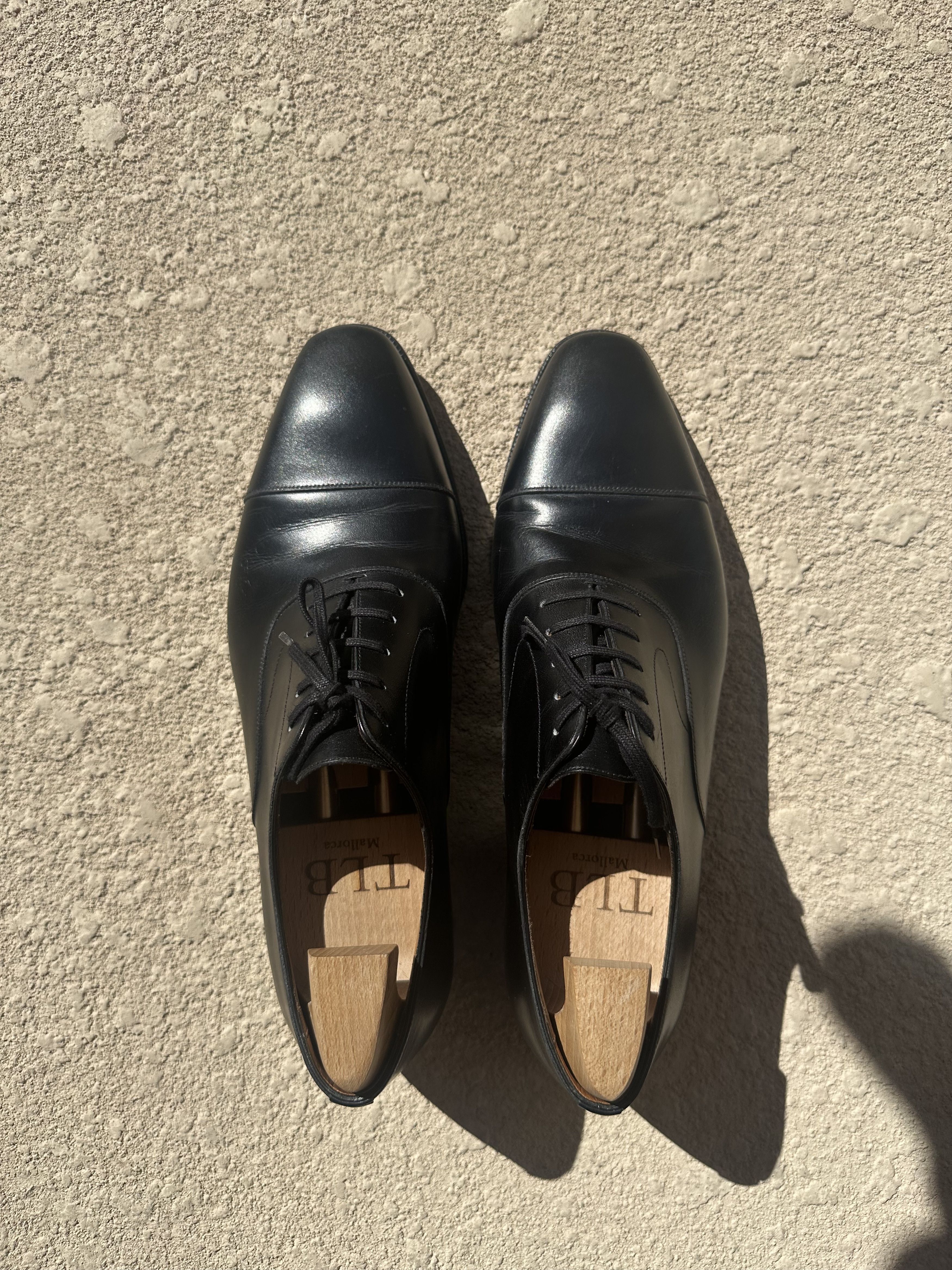 TLB Mallorca TLB Mallorca Artista Cap Toe Oxford Black Boxcalf UK 8.5 Size US 8.5 / EU 41-42 - 3 Thumbnail