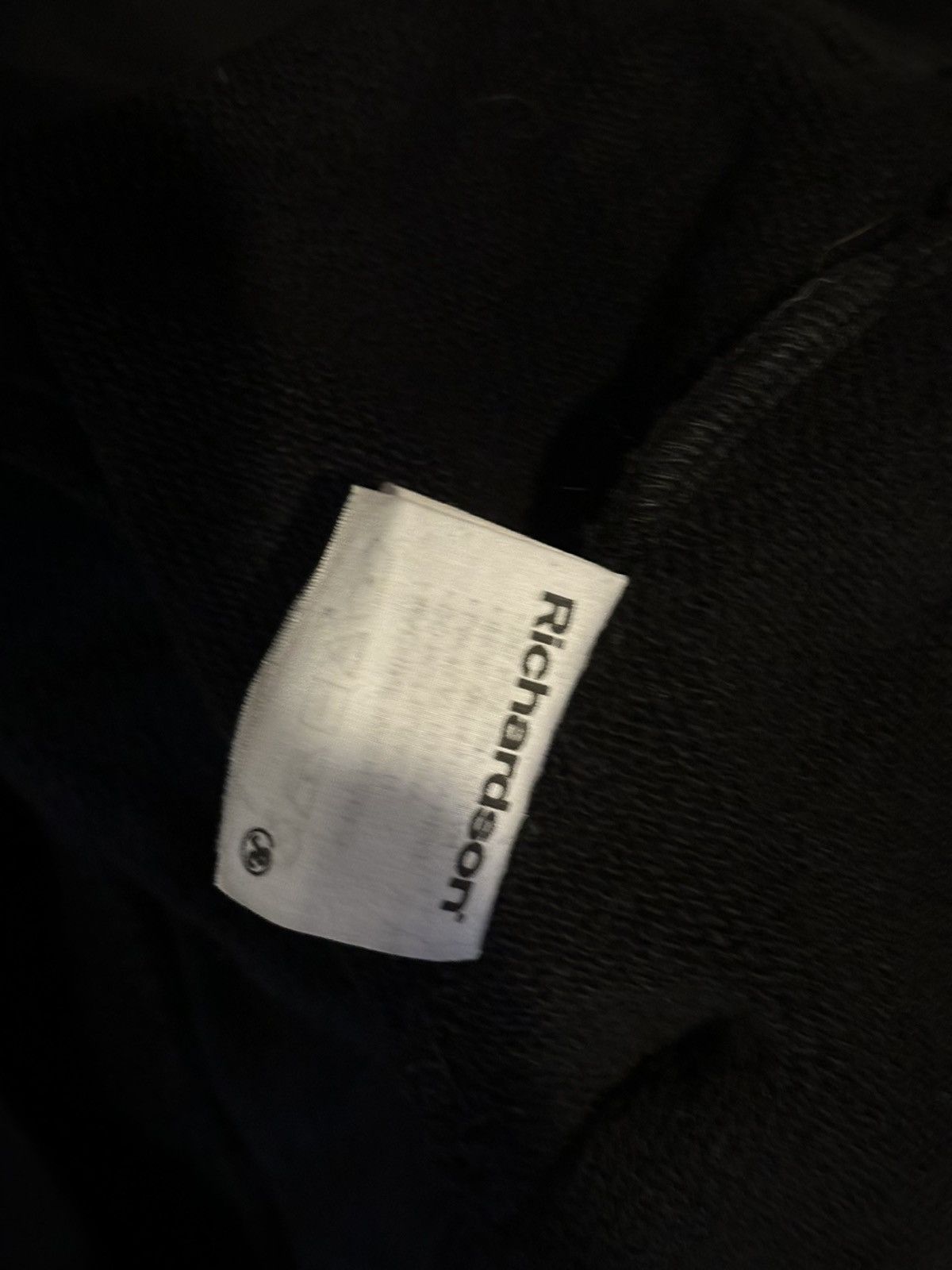 Richardson Richardson black hoodie size 4 screen print embroidery Size US XL / EU 56 / 4 - 6 Thumbnail