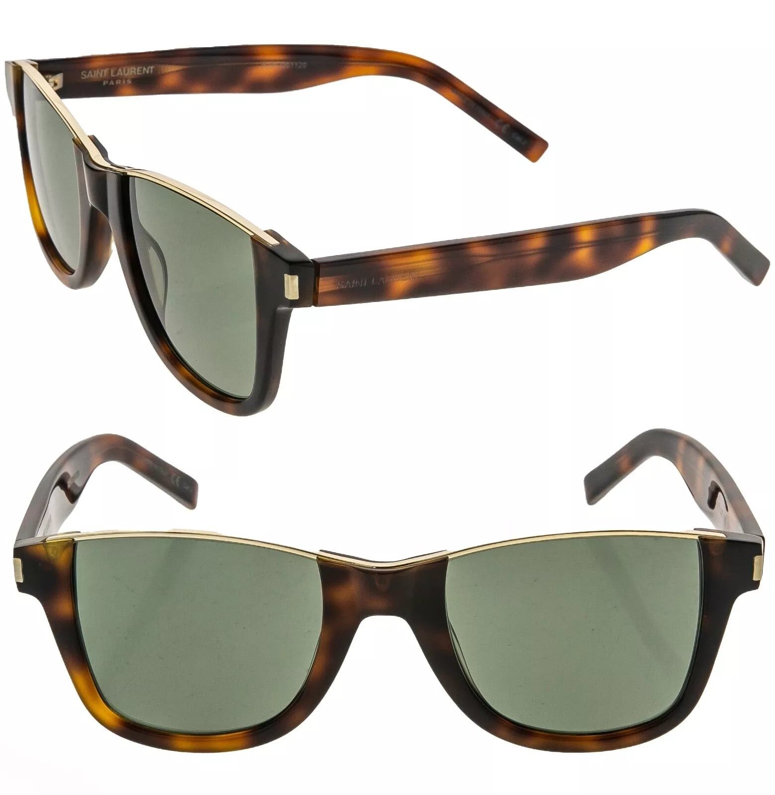 Yves Saint Laurent SAINT LAURENT CUT AWAY SL 51 SL51 Brown Sunglasses 002 Size ONE SIZE - 1 Thumbnail