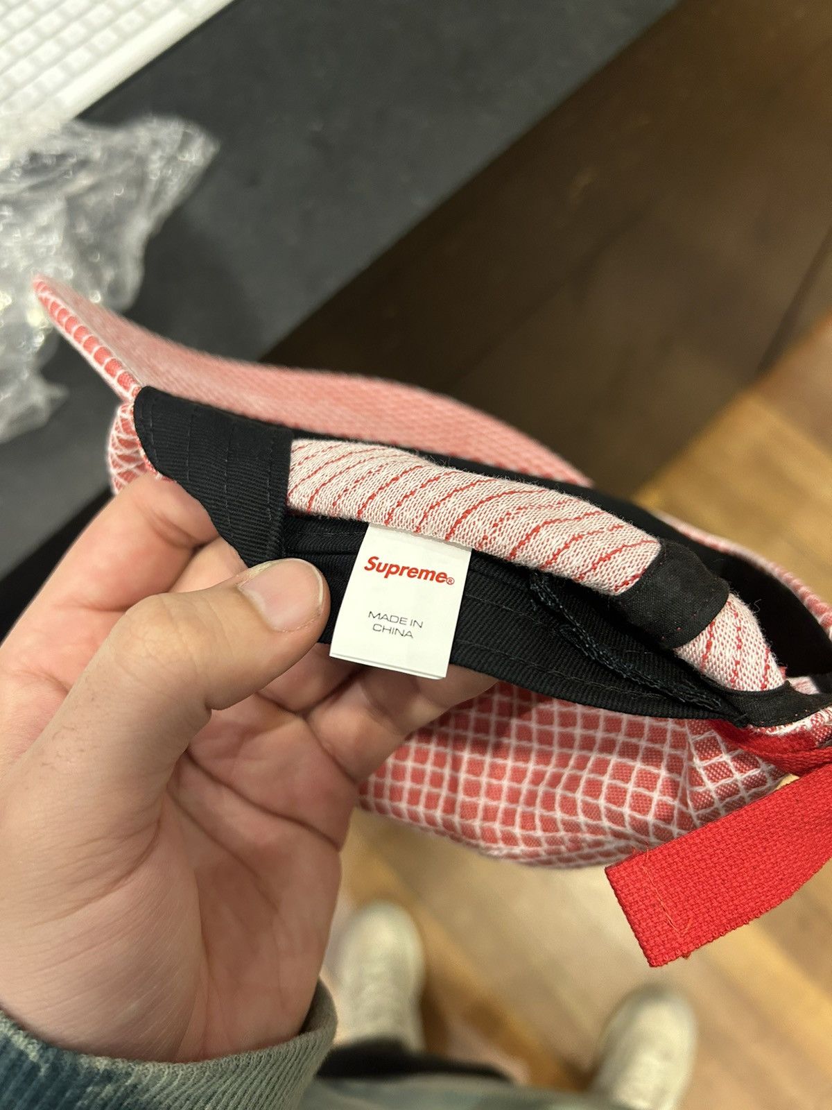 Supreme Supreme Denim Ripstop Camp Red Size ONE SIZE - 5 Thumbnail