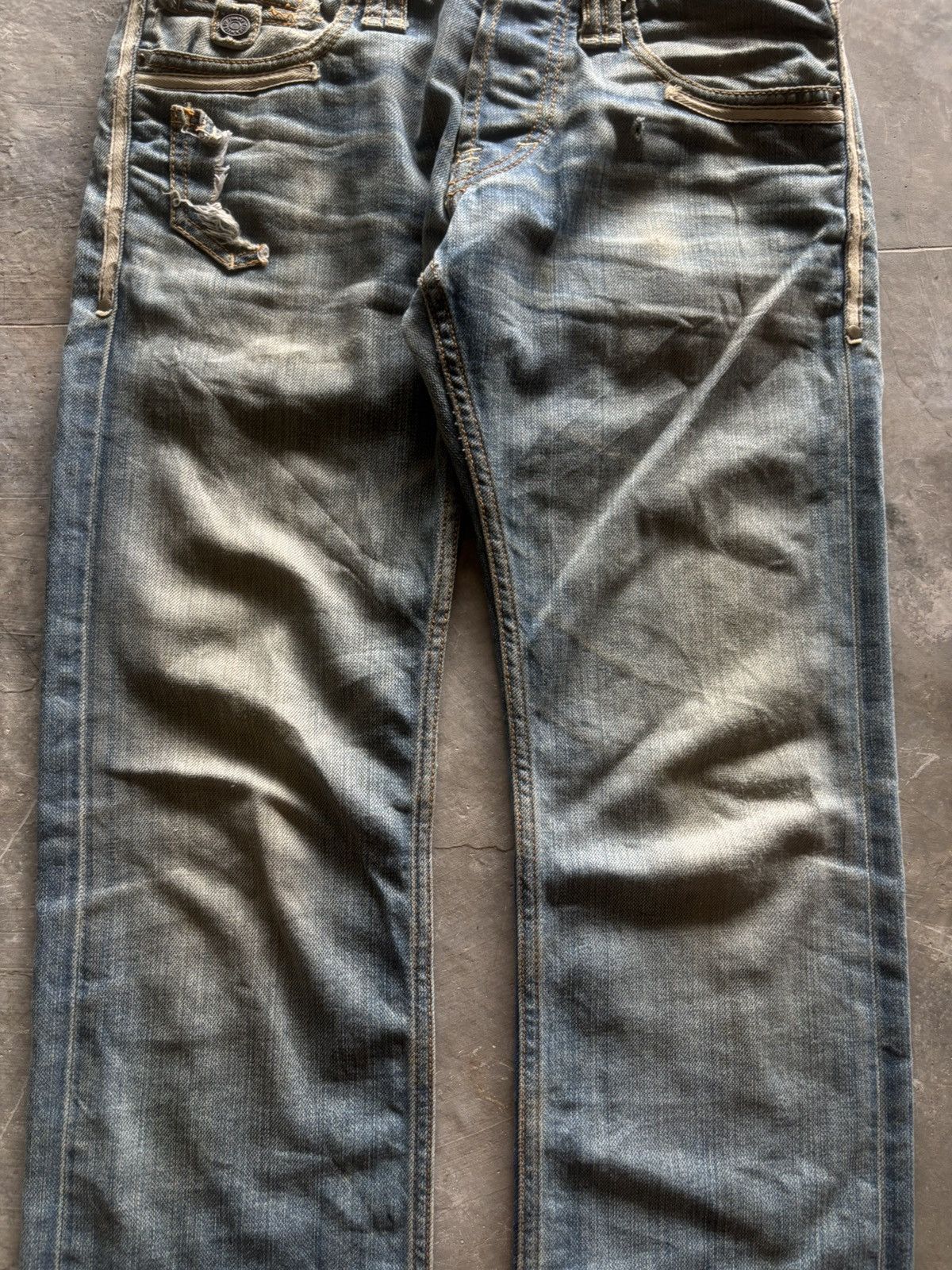 Jimmy Taverniti jimmy taverniti slim rusty mudmax wash jeans hedi style Size US 30 / EU 46 - 12 Thumbnail