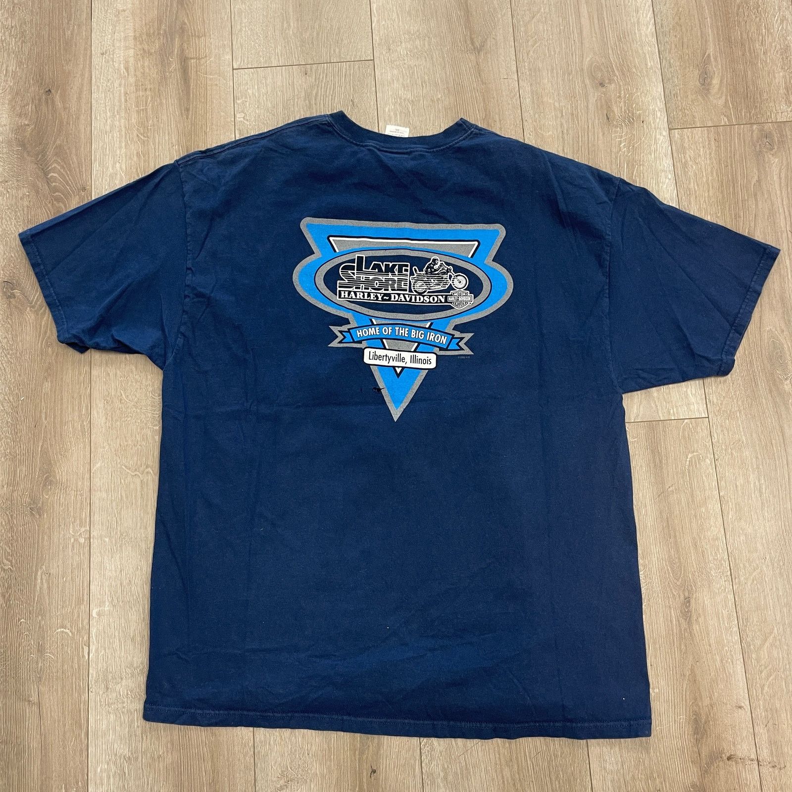 Harley Davidson 2002 Harley Davidson Survivor Bear Illinois Tee T Shirt 2XL Size US XXL / EU 58 / 5 - 7 Thumbnail