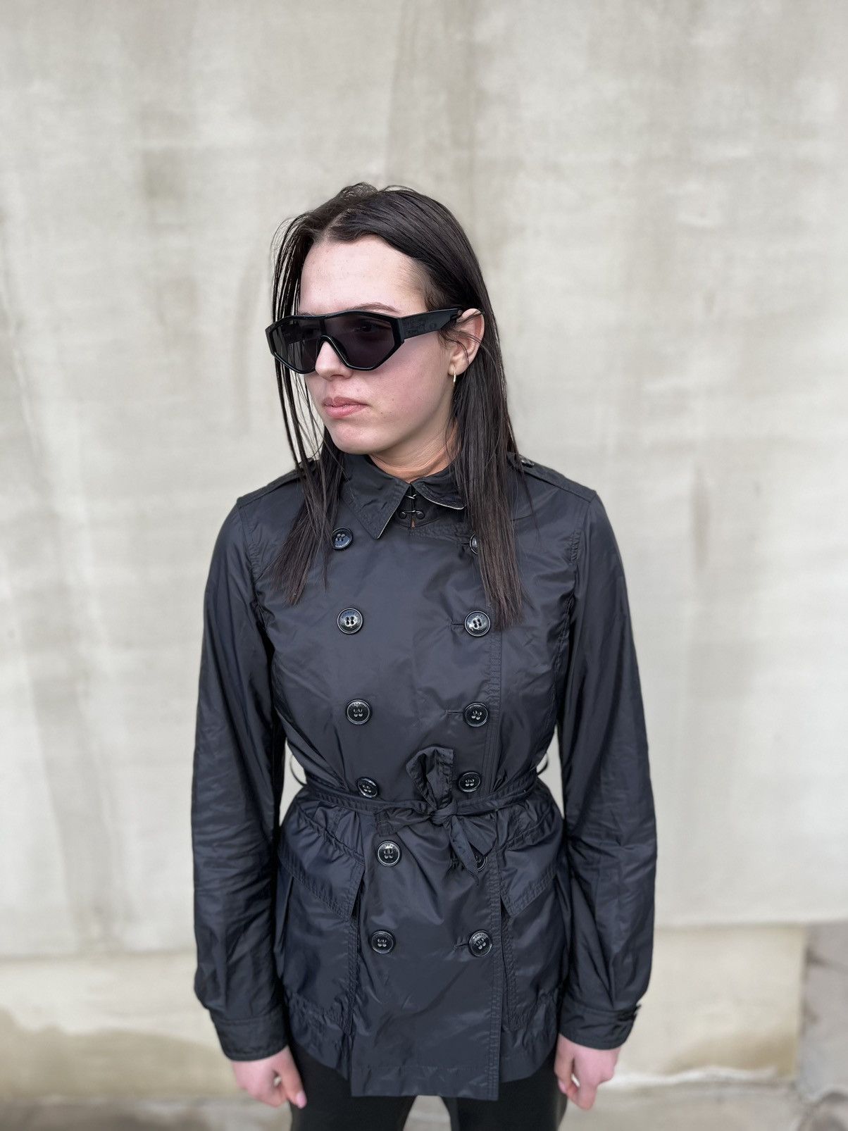 Burberry Skin Pink Nylon Blend Windbreaker | Grailed