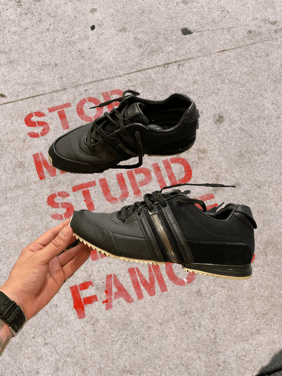 Luxury Sneakears Adidas x Yohji Yamamoto Y2K