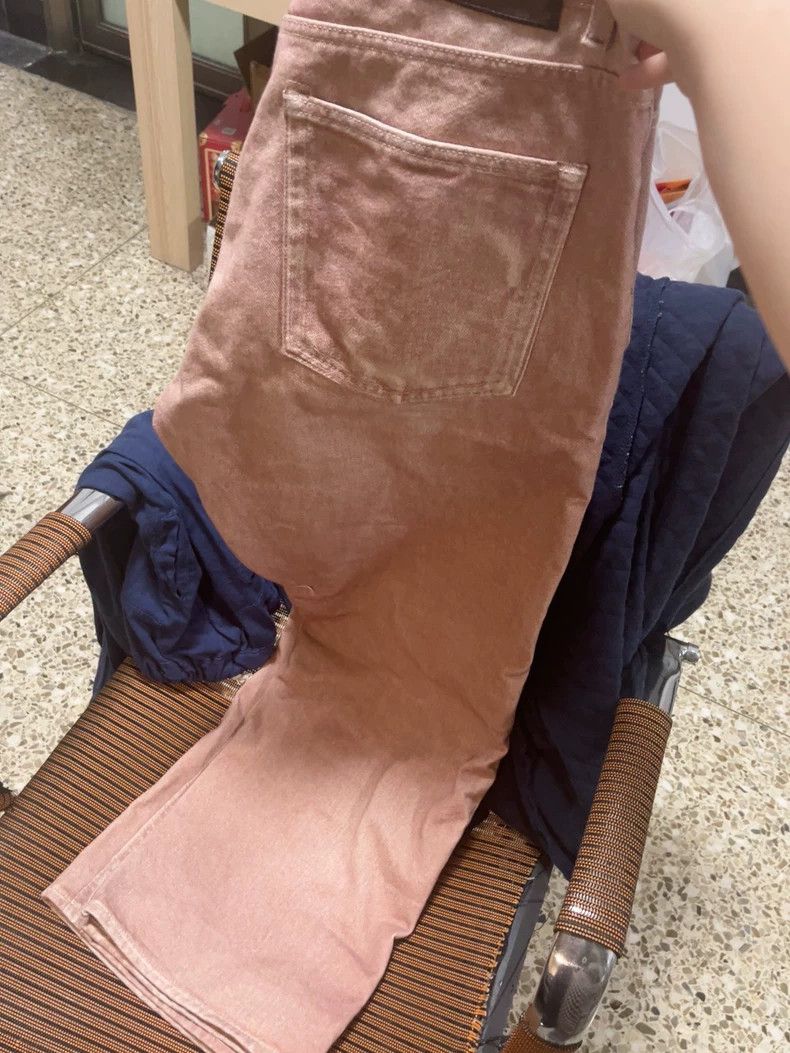 Our Legacy Our Legacy Pink digital printed jeans Size US 32 / EU 48 - 1 Thumbnail