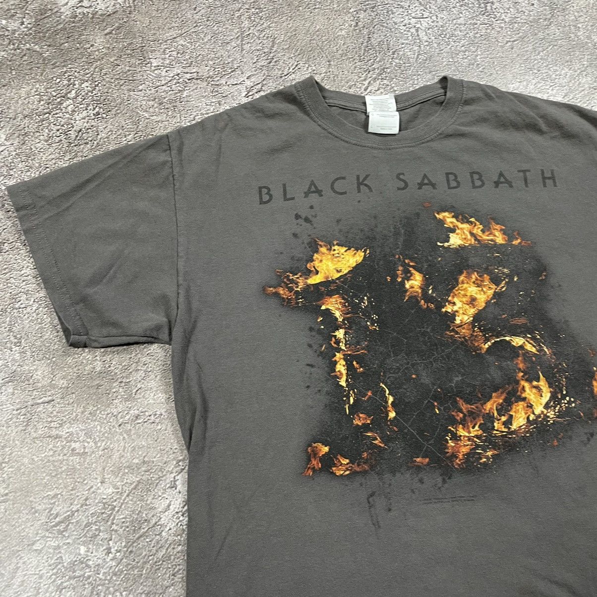 Band Tees Vintage Y2K BLACK SABBATH ABSTRACT ROCK GRUNGE HORROR 90s Size US L / EU 52-54 / 3 - 3 Thumbnail
