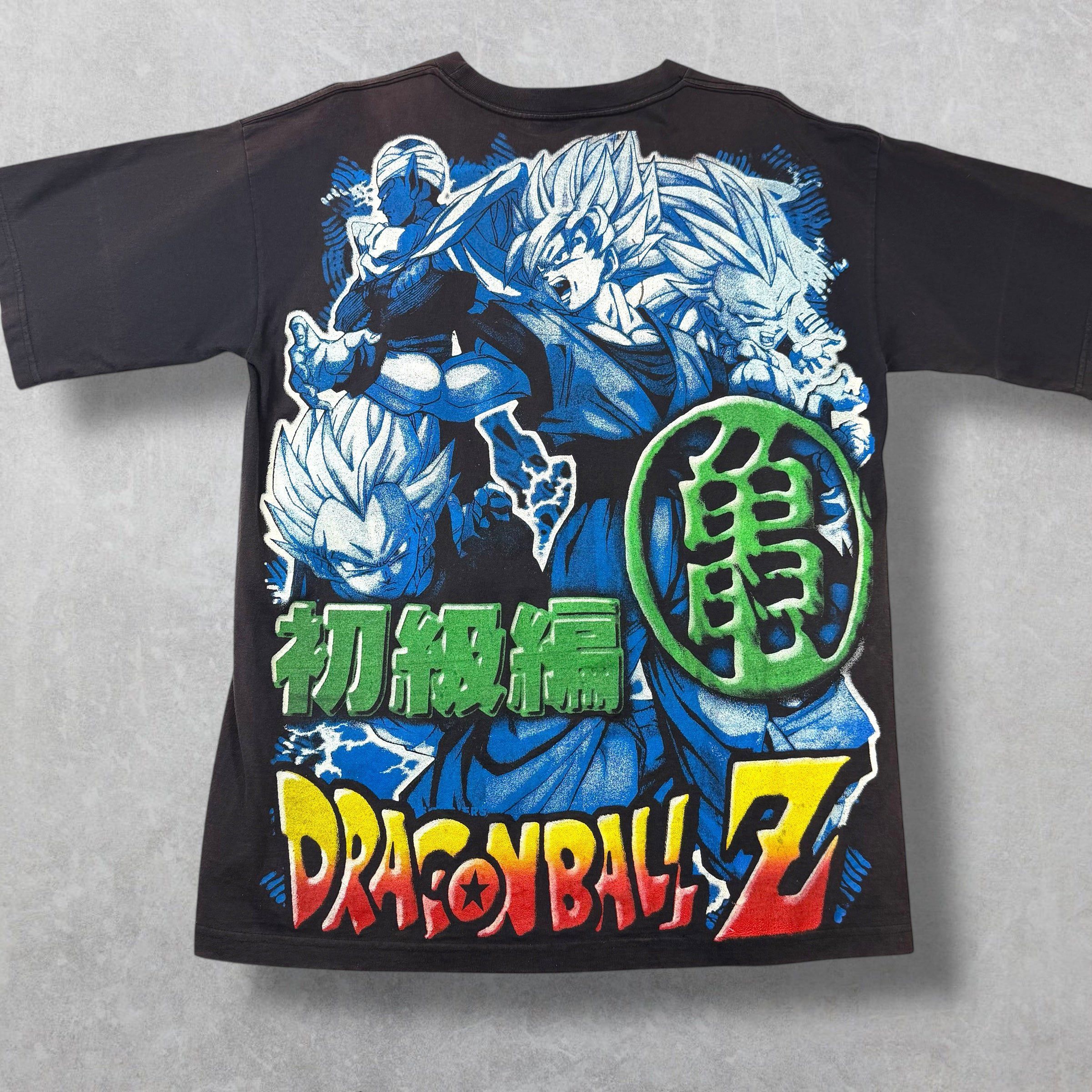 Vintage Vintage 90's Resurreccion Rolling DBZ Goku Tee XL Size US XL / EU 56 / 4 - 2 Thumbnail
