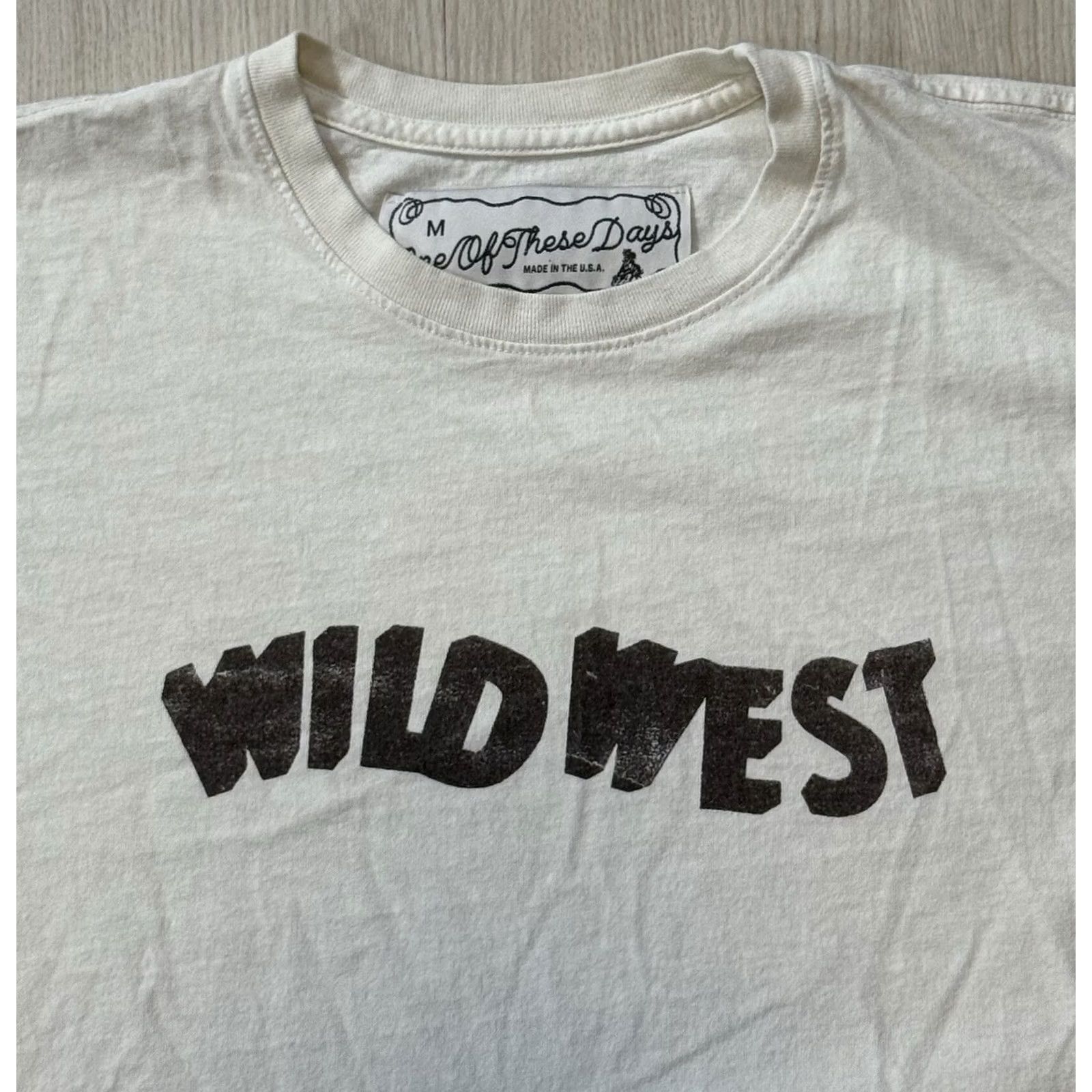 One of These Days One Of These Days Cowboy T-Shirt Medium Western Texas Outlaw USA Mens Size US M / EU 48-50 / 2 - 3 Thumbnail