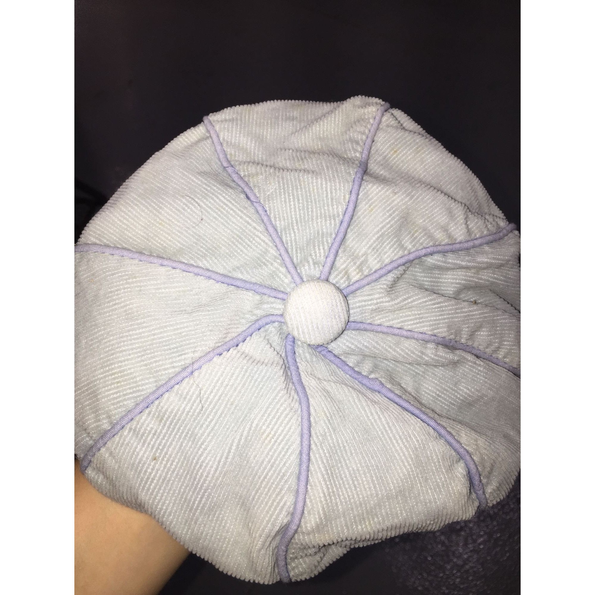 Other Women's Baby Blue Cotton Corduroy Hat Size ONE SIZE - 10 Thumbnail