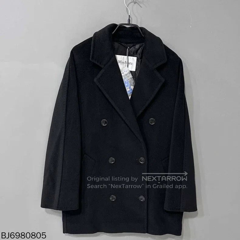 Max Mara Max Mara Black short coat Size XXS / US 00 / IT 34 - 1 Thumbnail