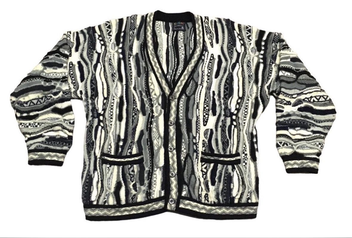 Coogi RARE vintage Coogi cardigan Size US L / EU 52-54 / 3 - 1 Thumbnail