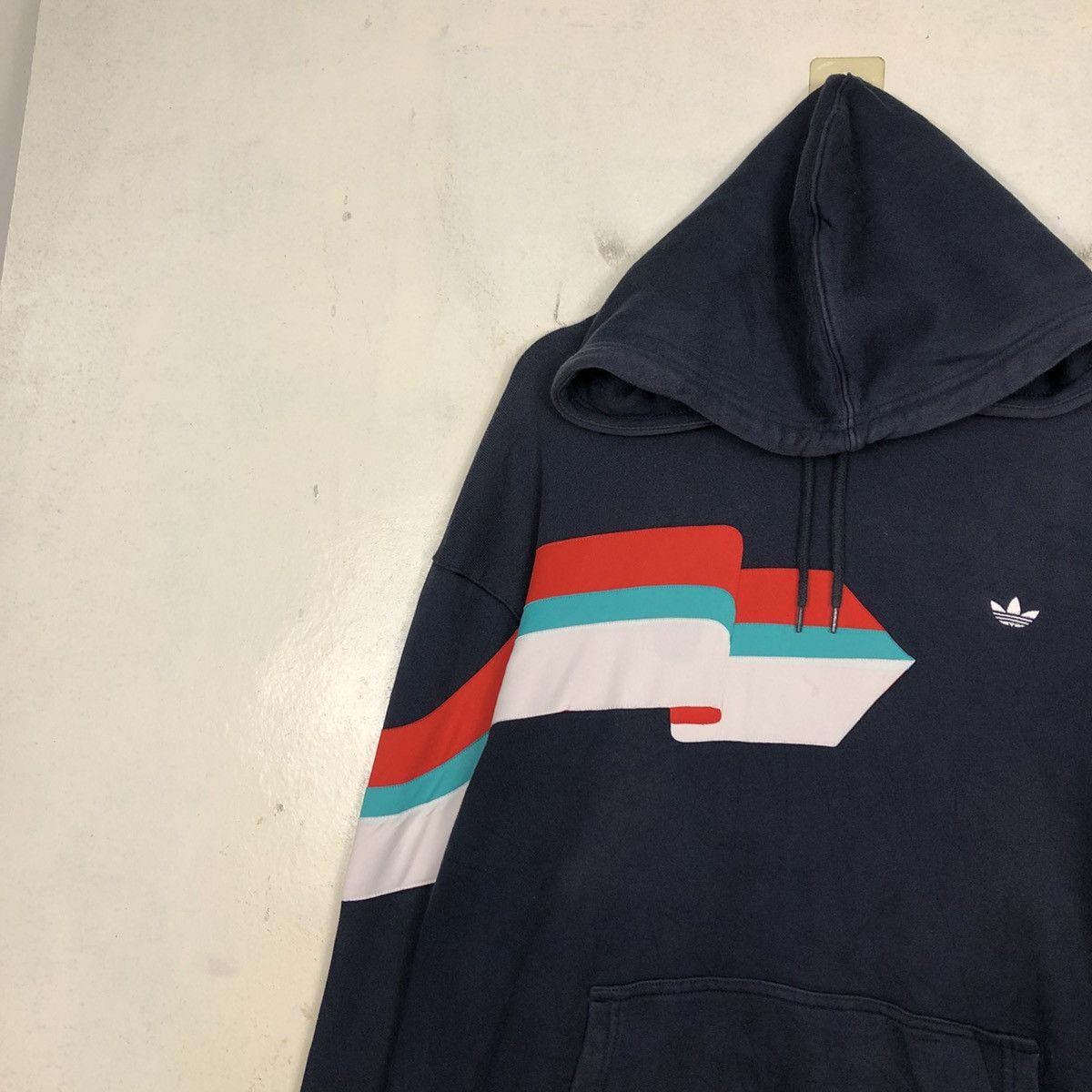 Adidas 📌Hoodie Pull Over Adidas Striped Design Size US M / EU 48-50 / 2 - 9 Thumbnail