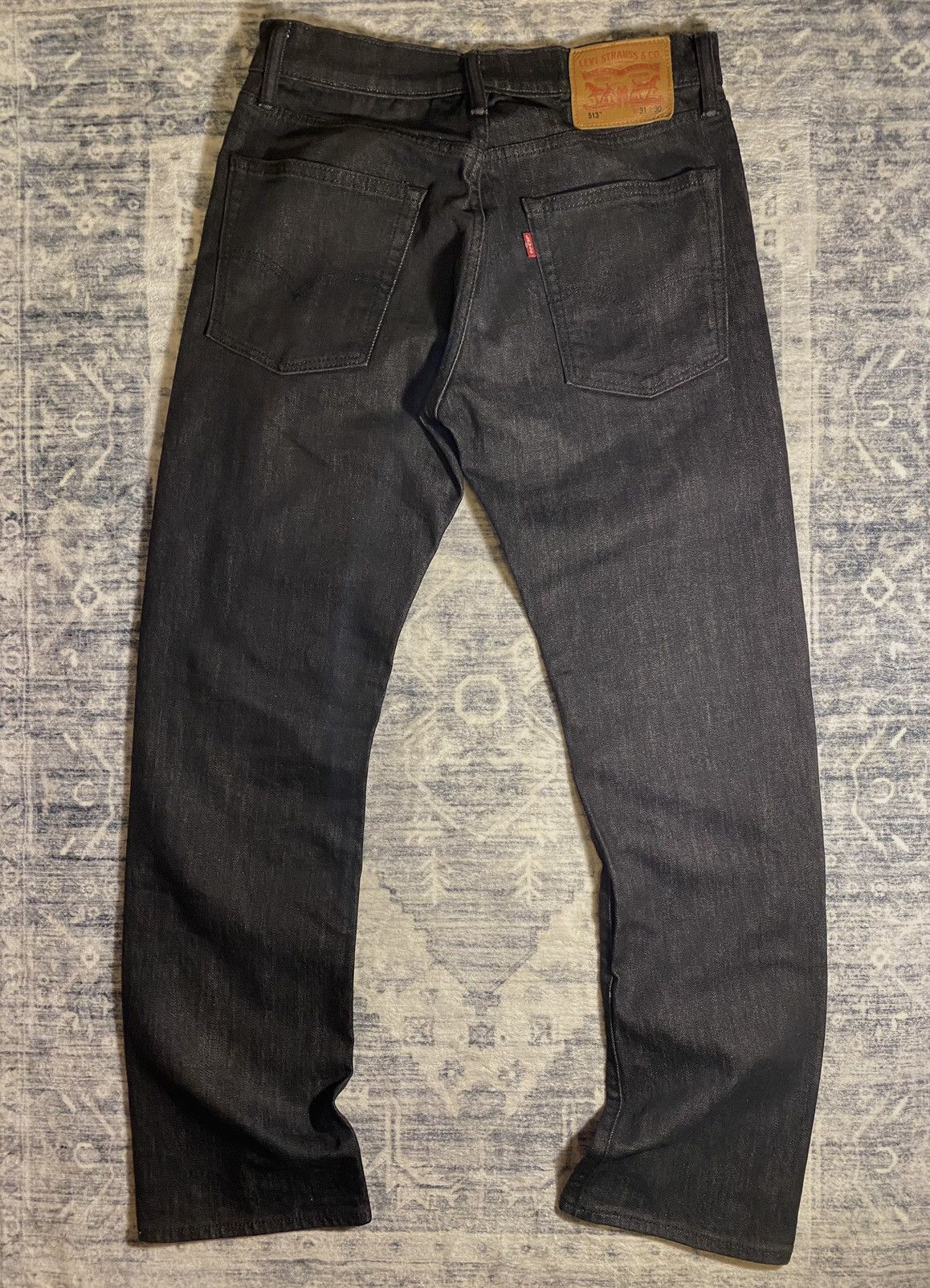 Levi's × Vintage Levi’s 513 Slim Straight Jeans – Men’s W31 L30 – Raw Denim Size US 31 - 4 Thumbnail