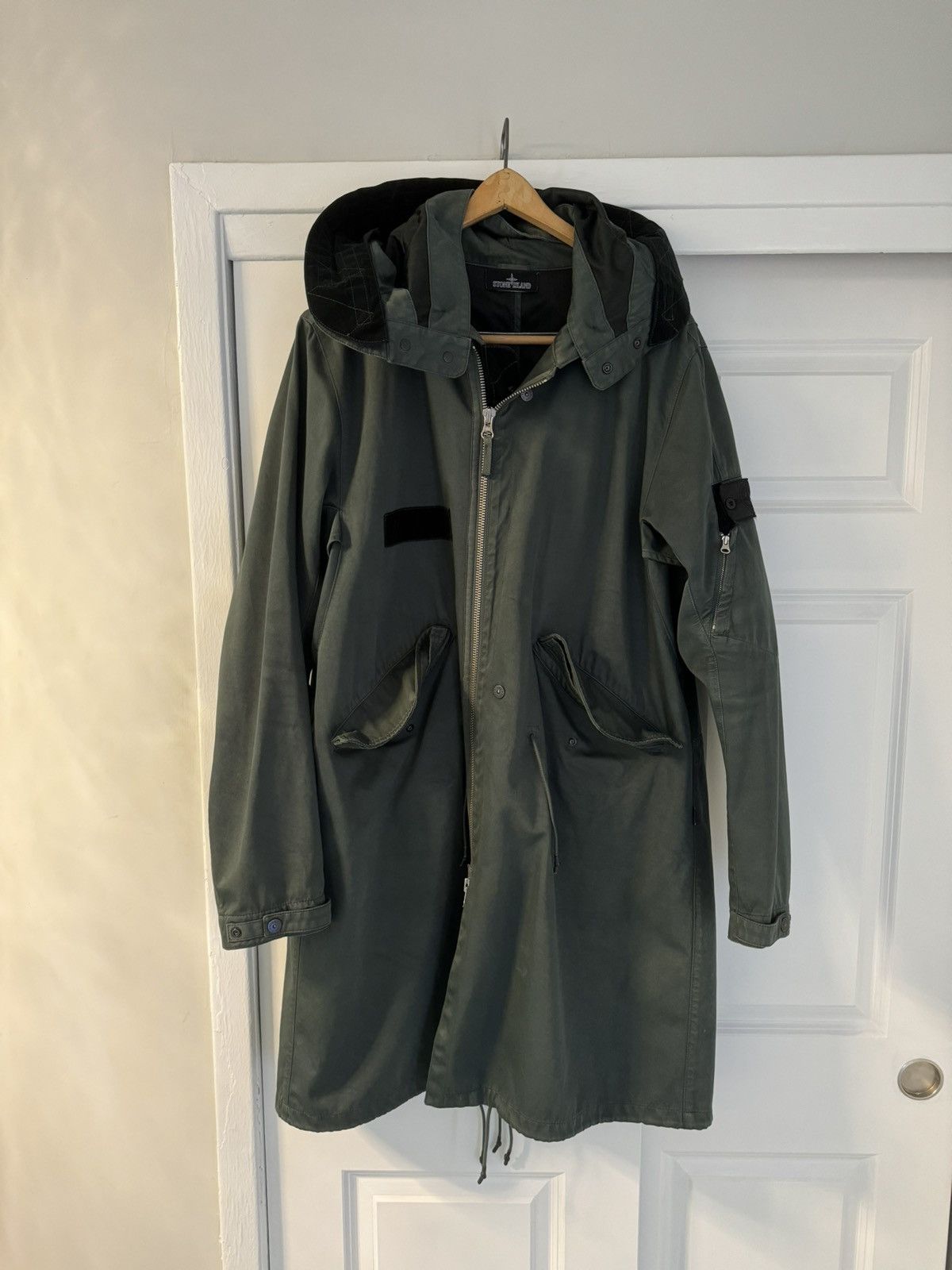 Stone Island Raso-R 3L musk green shadow project parka Size US XXL / EU 58 / 5 - 1 Preview