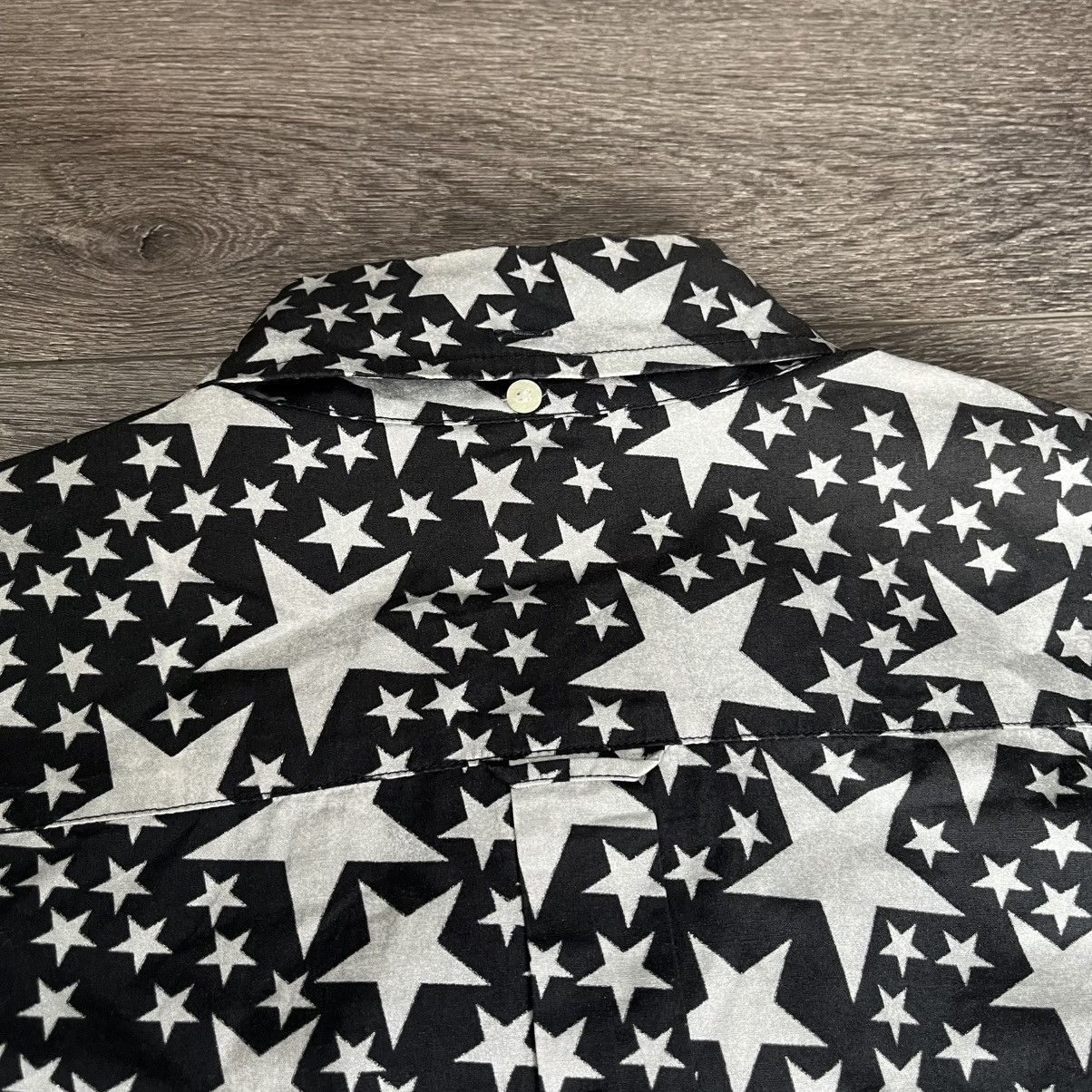 Bape Rare OG A Bathing Ape Bape Sta All Over Logo Button Up Shirt Size US XL / EU 56 / 4 - 10 Thumbnail