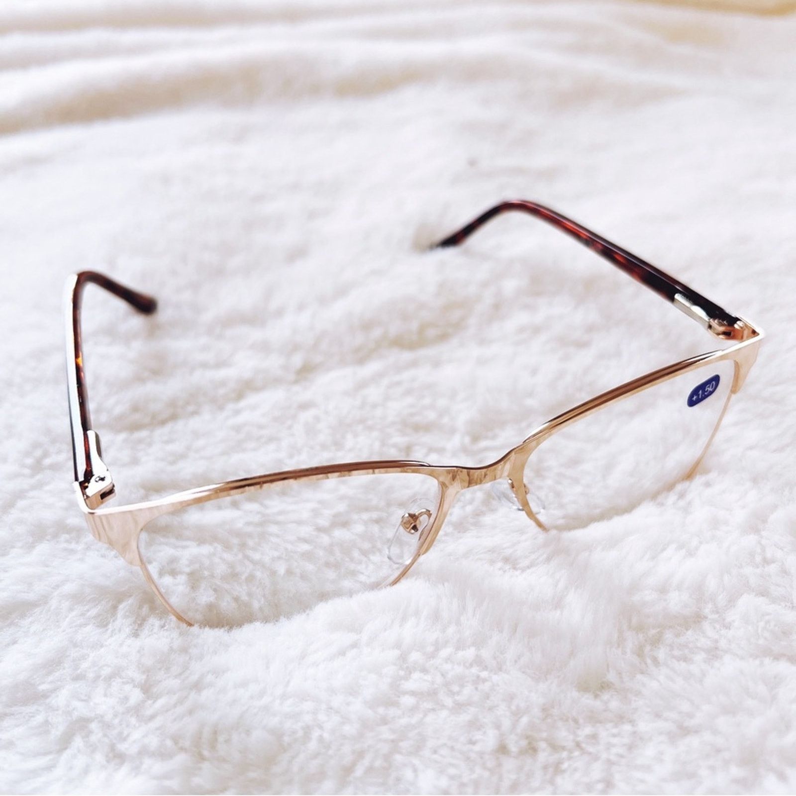 Other Esme Metallic Pink Classic Sleek Reader Glasses Size ONE SIZE - 5 Thumbnail