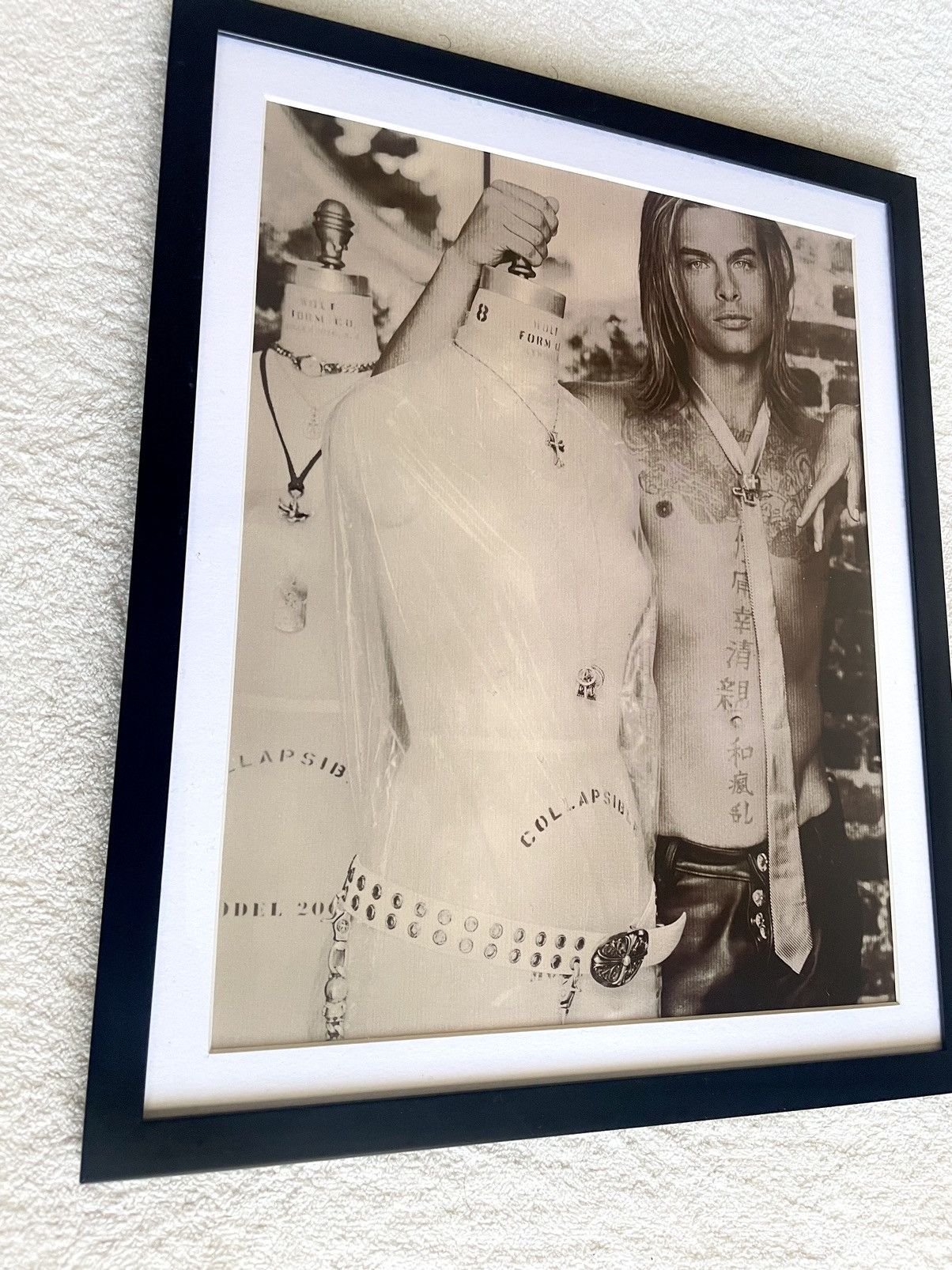 Chrome Hearts Chrome Hearts vintage look 9x11 Framed mag cutout poster Size ONE SIZE - 2 Thumbnail