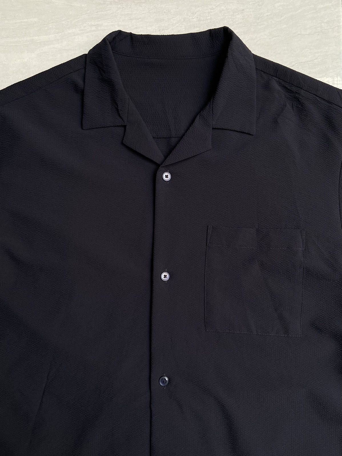 GU GU Navy Short Sleeve Shirt Size US XL / EU 56 / 4 - 3 Thumbnail