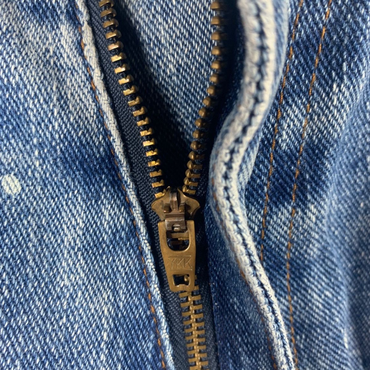 Japanese Brand JTU japanesebrand painter patcher blue jeans Size 29" - 7 Thumbnail