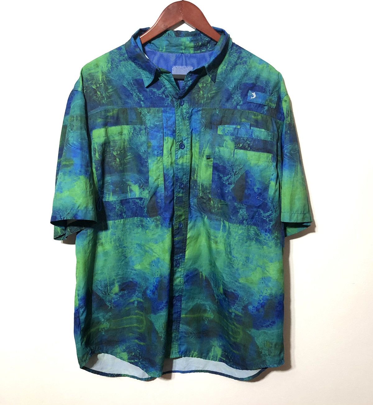 REEF Reef Fishing button shirt rare pattern super cool oversized Size US XL / EU 56 / 4 - 1 Thumbnail