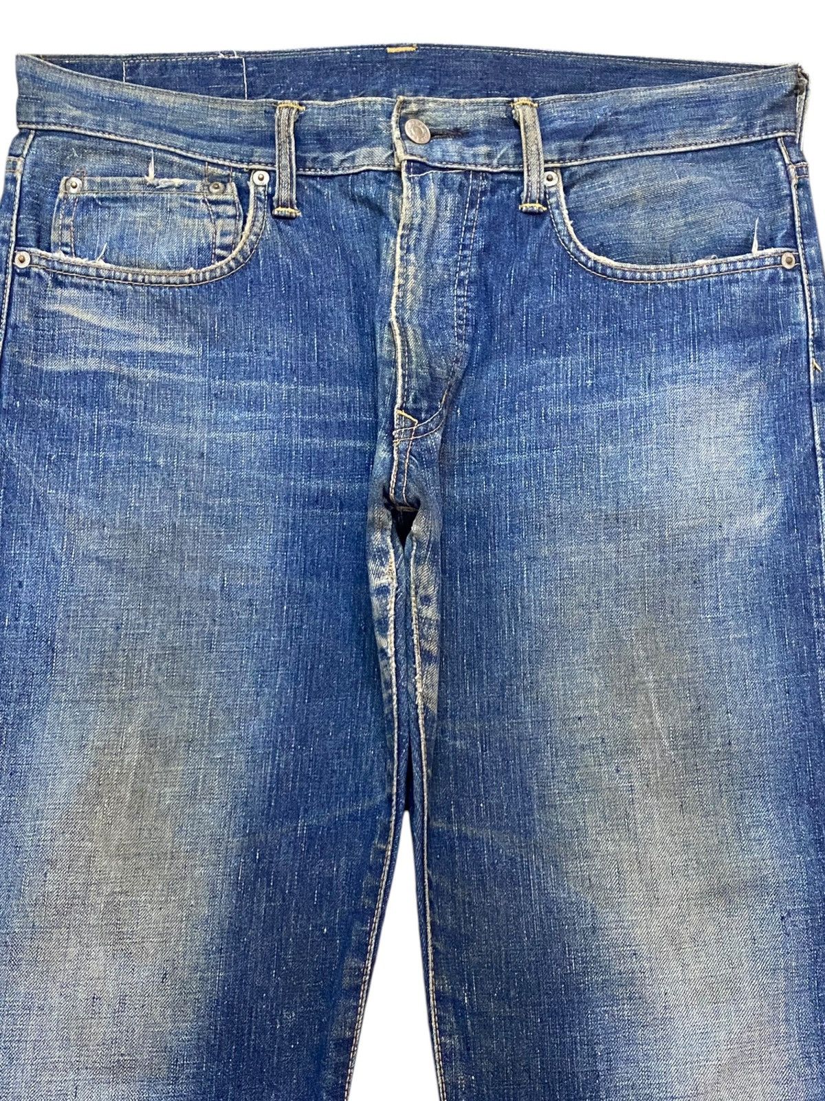 Edwin Vintage Edwin Japan Mud Wash Baggy Style Jeans Size US 36 / EU 52 - 3 Thumbnail