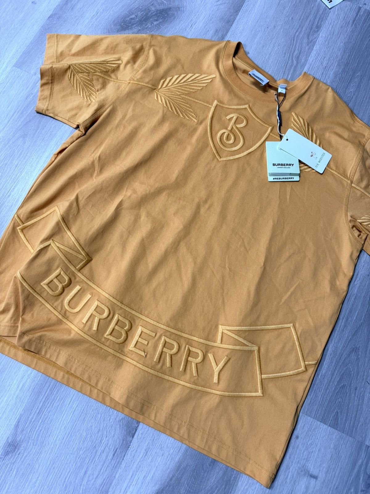 Burberry Burberry Embroidery Tee Size US M / EU 48-50 / 2 - 3 Thumbnail