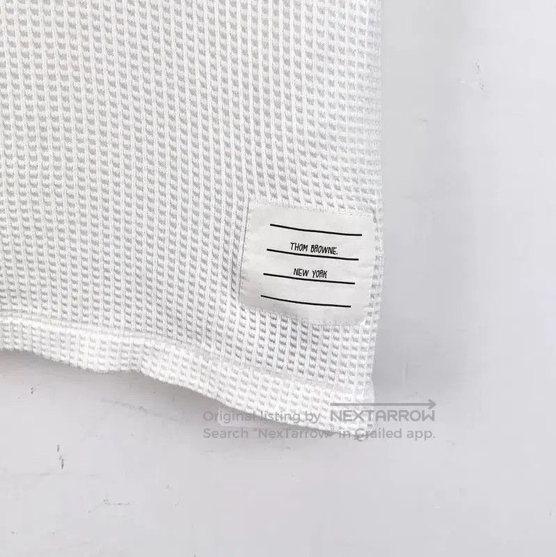 Thom Browne Thom Browne White Cotton Women's T-Shirt . Size S / US 4 / IT 40 - 4 Thumbnail