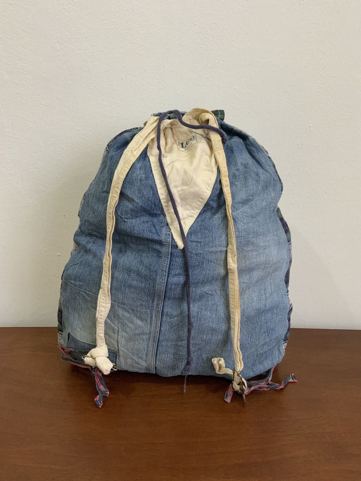 Lee Vintage Lee Patchwork Distressed Fade Backpack Size ONE SIZE - 4 Thumbnail