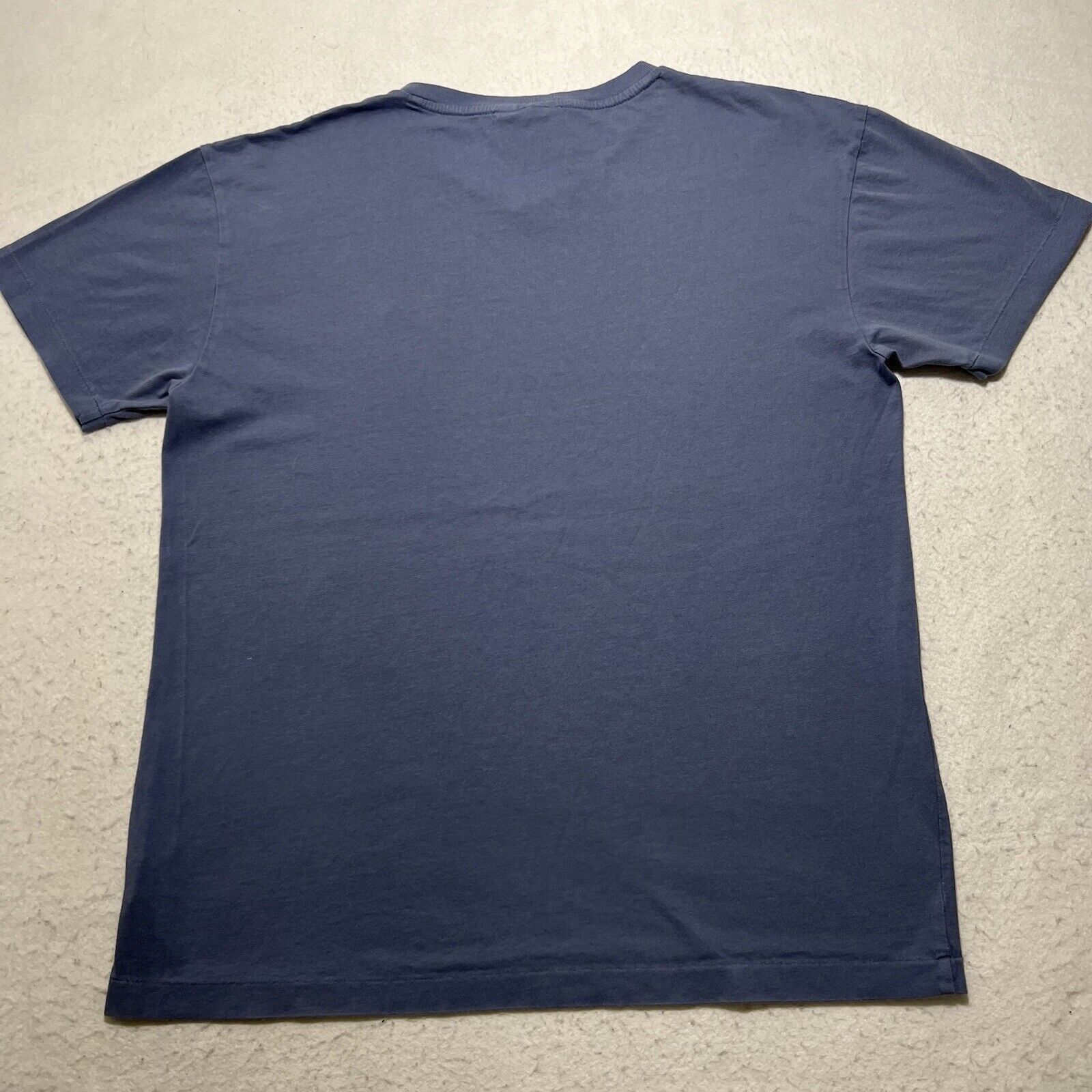 Polo Ralph Lauren Polo Ralph Lauren V Neck Blue T Shirt Yellow Pony Logo Size US M / EU 48-50 / 2 - 9 Thumbnail