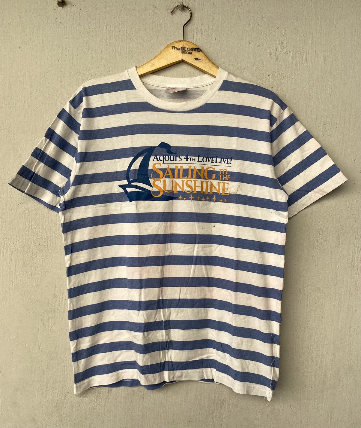 Anime Vintage Aqours 4th Love Live! Anime Stripe Tee Size US L / EU 52-54 / 3 - 1 Thumbnail