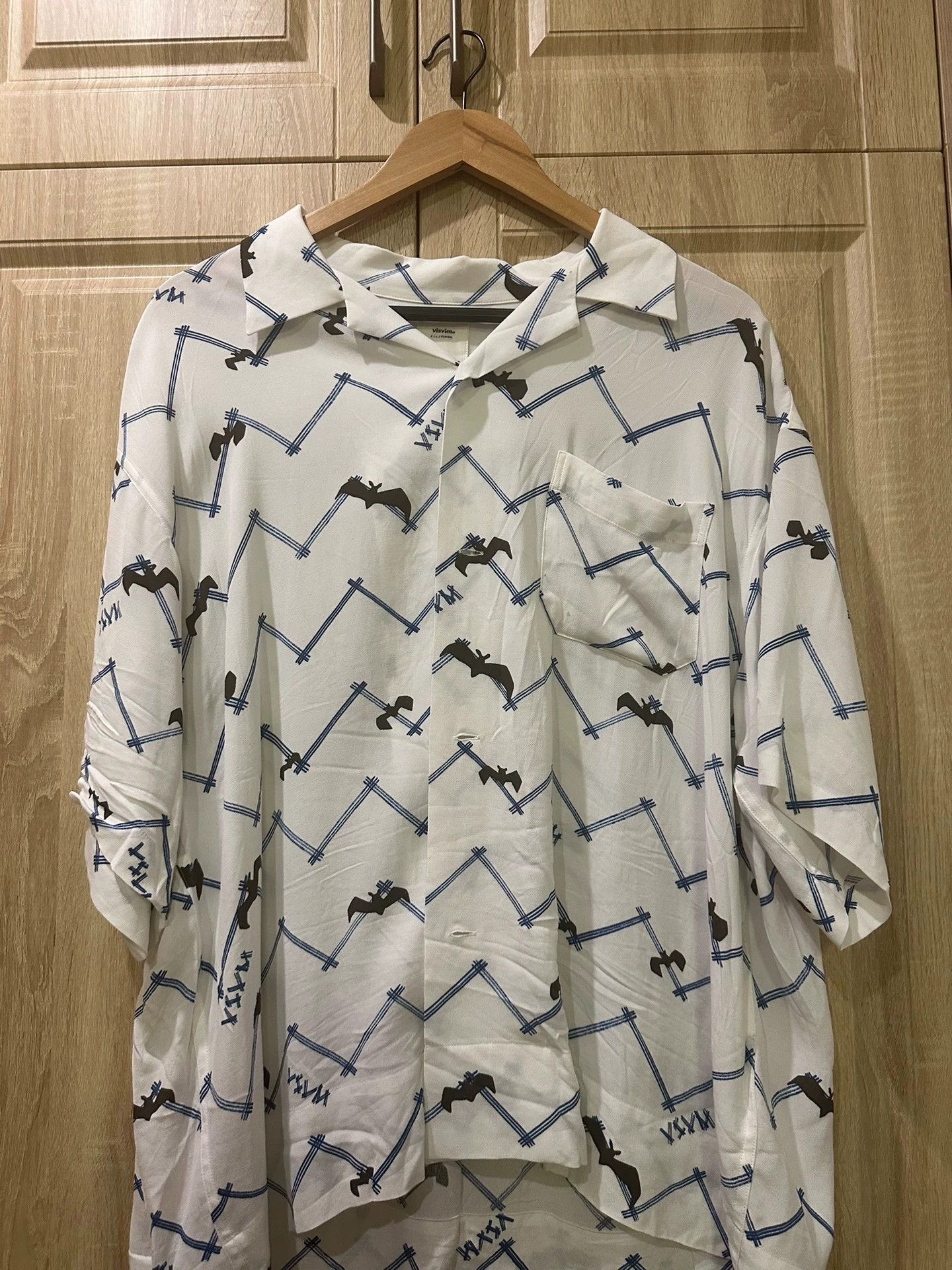 Visvim Visvim Bat short-sleeved shirt Size US XL / EU 56 / 4 - 1 Thumbnail
