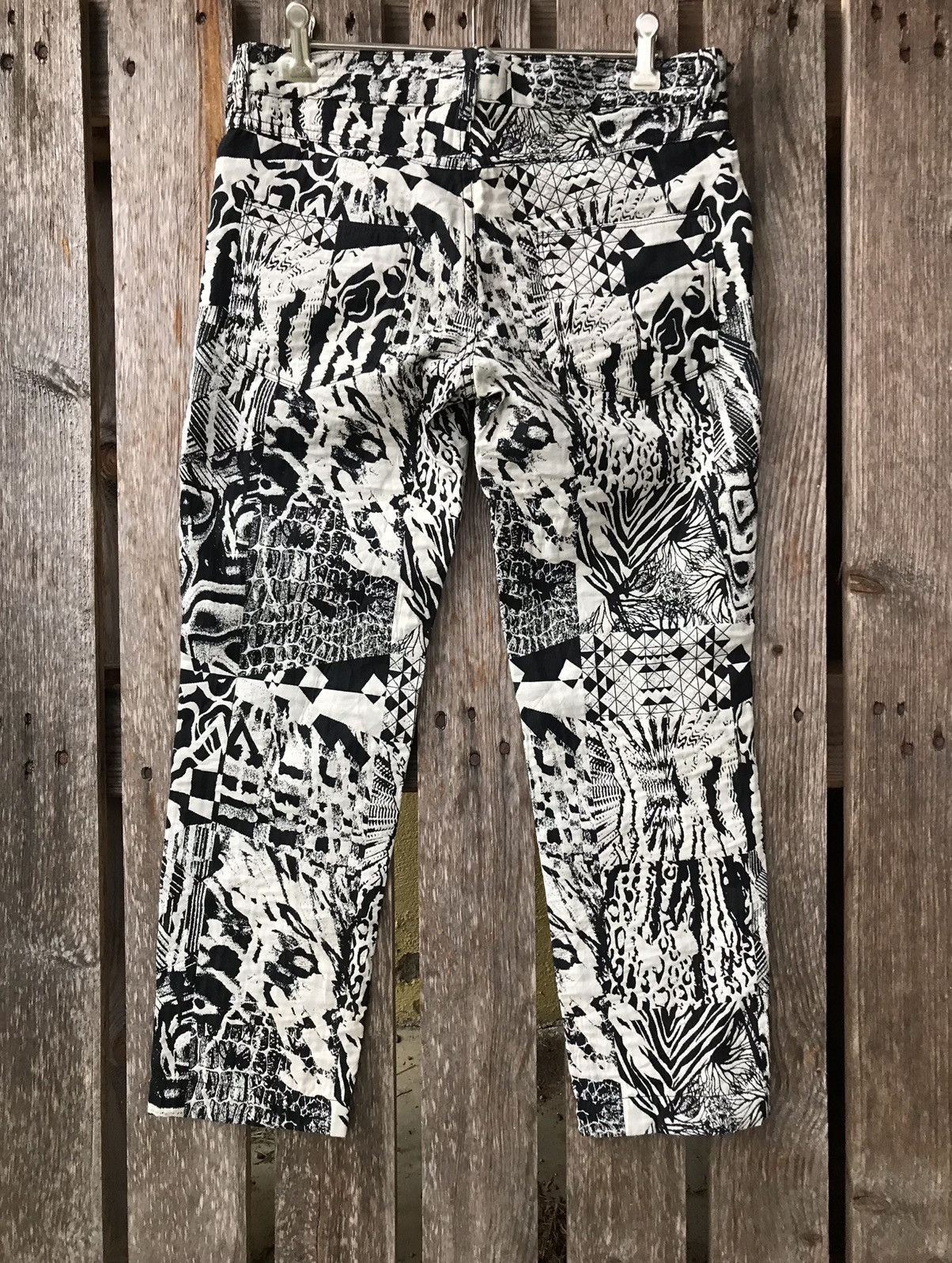 Diesel Black Gold Diesel Black Gold Punk Overprint Pant Size 30" / US 8 / IT 44 - 2 Thumbnail
