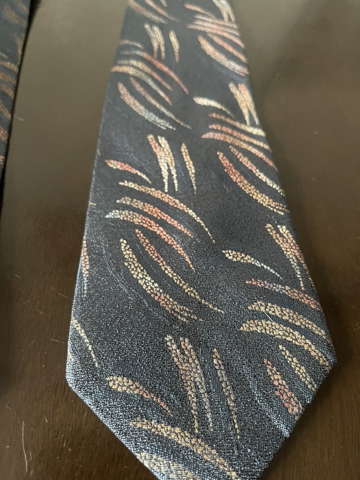 Issey Miyake Issey Miyake Design Studio Silk Tie Size ONE SIZE - 2 Thumbnail