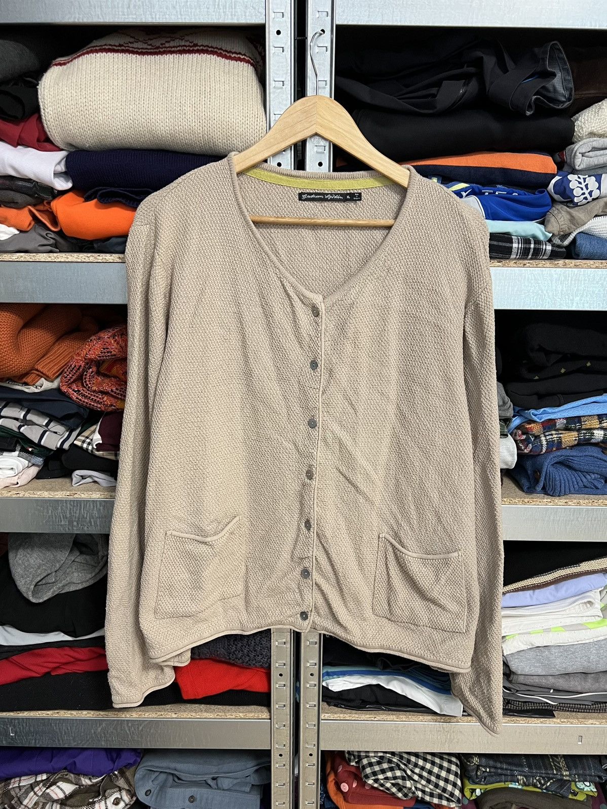 Designer × Japanese Brand Gudrun Sjoden Size XL Knitted Button Cardigan Sweater Sjöden Size XL / US 12-14 / IT 48-50 - 1 Thumbnail