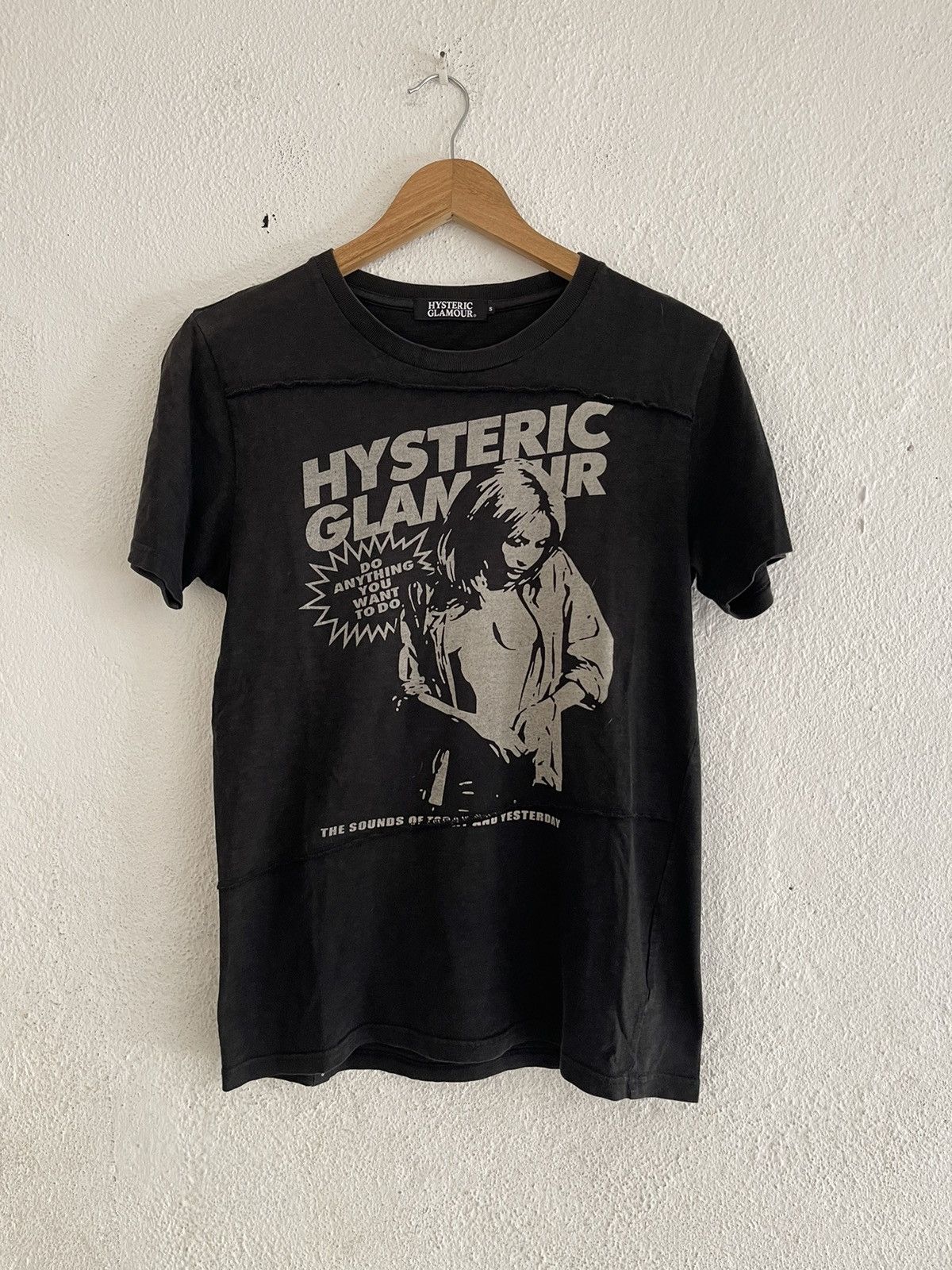 Hysteric Glamour × Japanese Brand Hysteric Glamour Cut n Sewn Do Anything You Want to Do Size US S / EU 44-46 / 1 - 1 Thumbnail