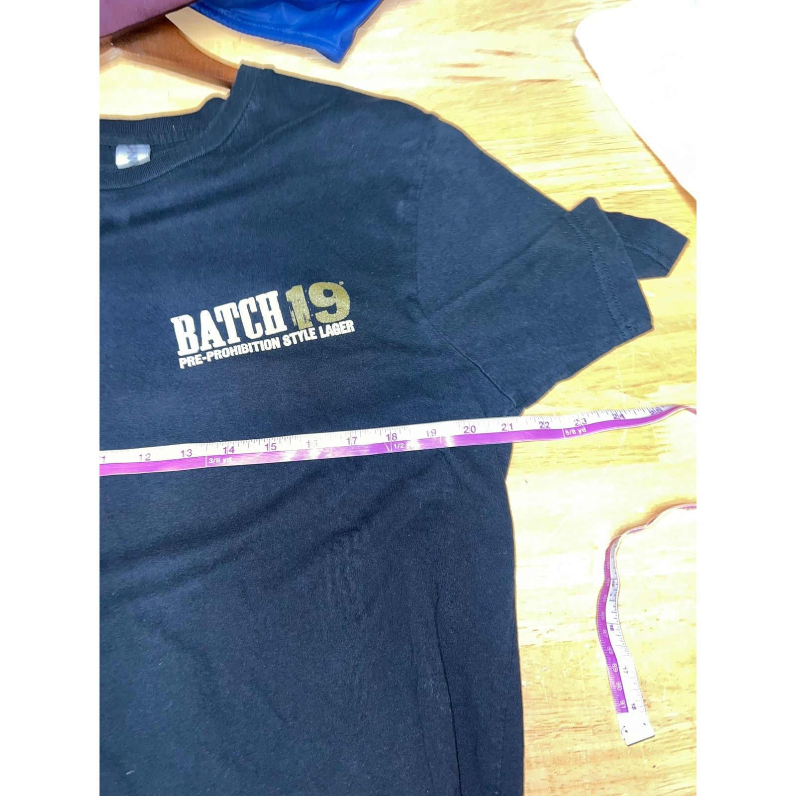 Canvas Batch 19 Shirt Pre Phohibition Style Lager Black Tee XL Size US XL / EU 56 / 4 - 6 Thumbnail