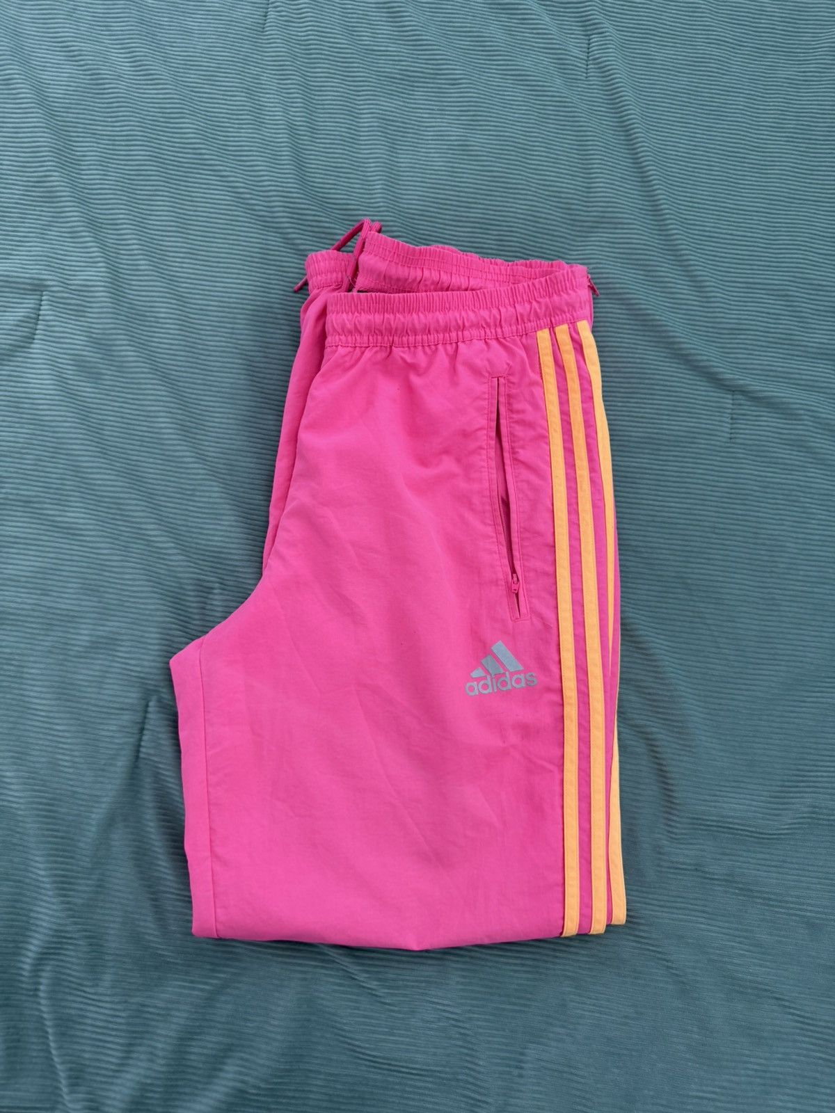 Adidas × Gosha Rubchinskiy Gosha Rubchinskiy Men's Pink Joggers Size US 32 / EU 48 - 4 Thumbnail