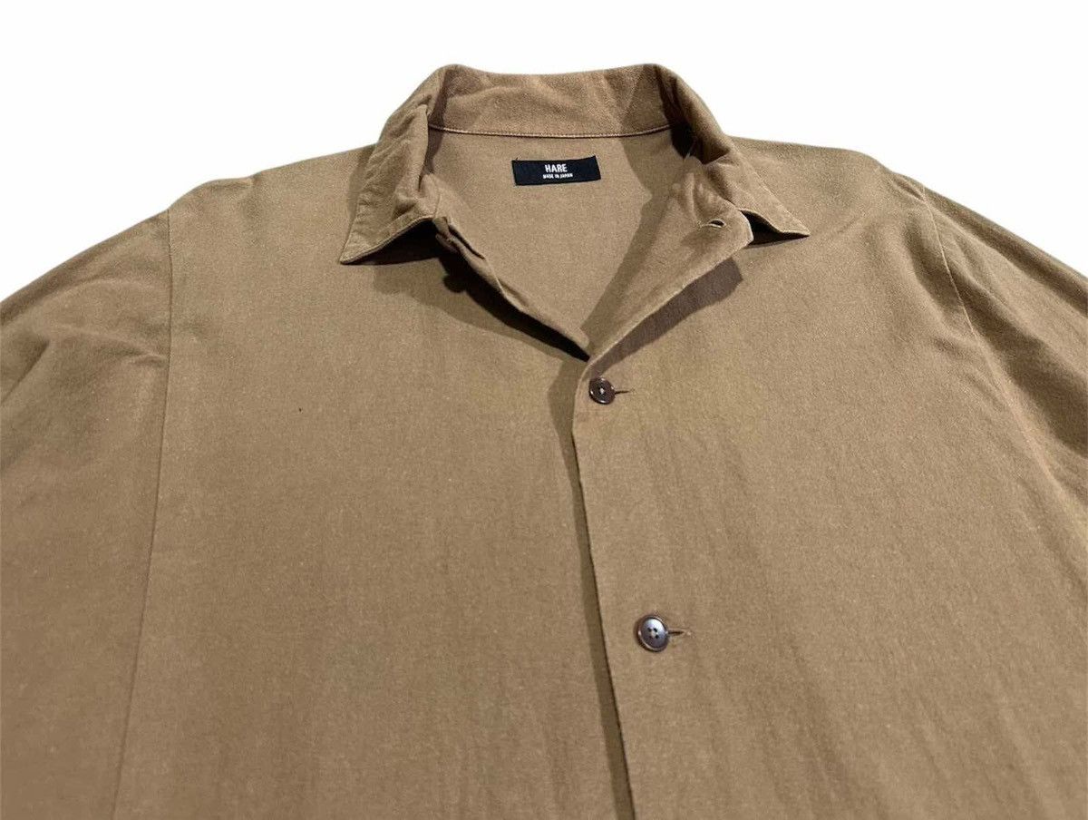 Designer × HARE × Japanese Brand 🔥Hare Loose Shirt Long Sleeve Japanese Style Size US XL / EU 56 / 4 - 2 Thumbnail