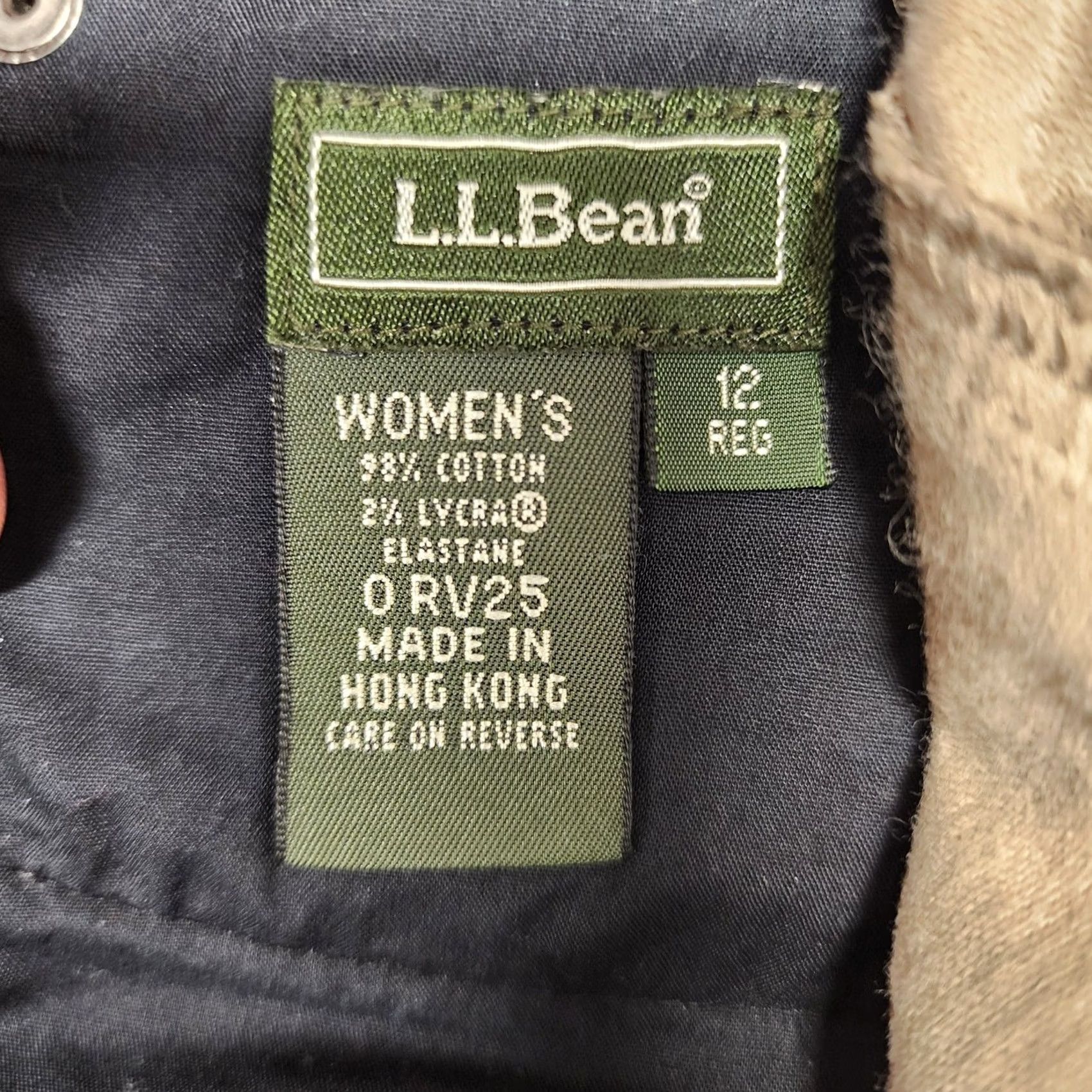 Vintage VINTAGE LL Bean Corduroy Pants Womens 12 Regular Brown Taper High Rise Stretch Size 34" / US 12 / IT 48 - 3 Thumbnail