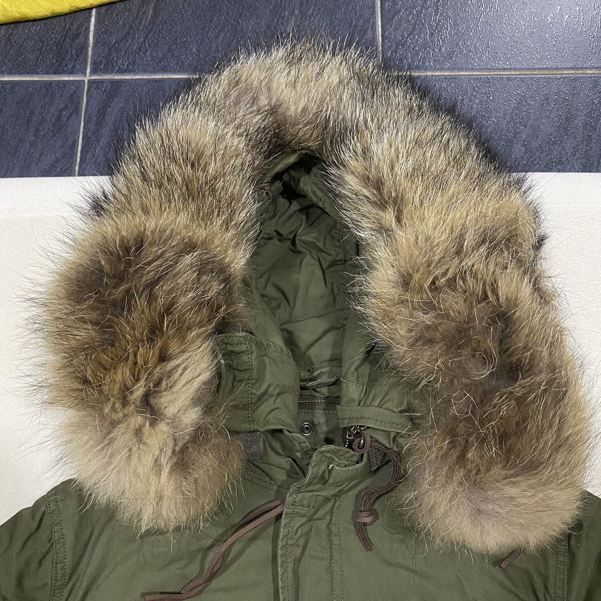 GOA Vintage Japanese Brand G.O.A. Fur Military Parka Jacket Size US S / EU 44-46 / 1 - 6 Thumbnail