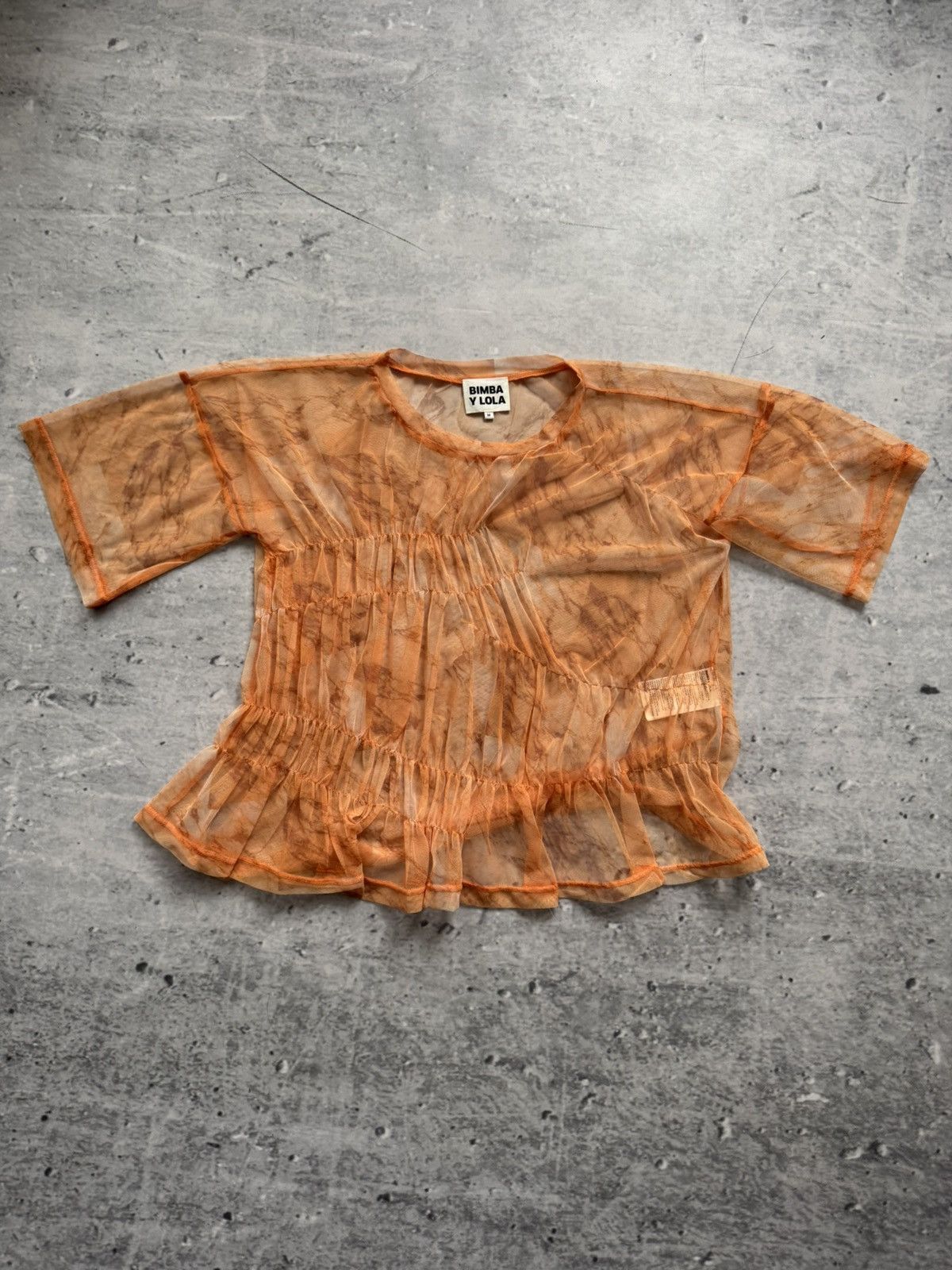 Other Biba y lola mesh blouse wmns orange tee Size M / US 6-8 / IT 42-44 - 1 Thumbnail
