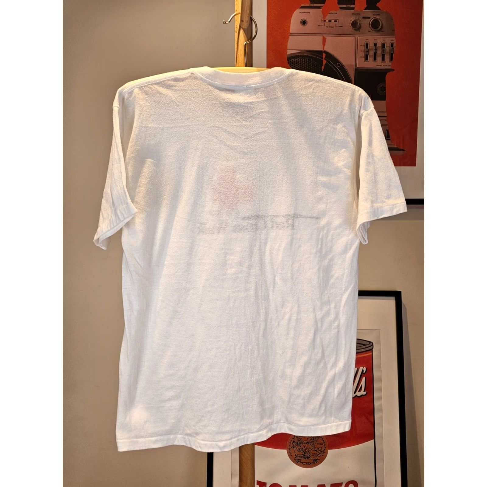 Vintage VINTAGE HEALTHKNIT T-Shirt White XL 50/50 SINGLE STITCH Crew Neck Short Sleeve Mens XLARGE Red Cross Walk 80's 80' Size US XL / EU 56 / 4 - 6 Thumbnail