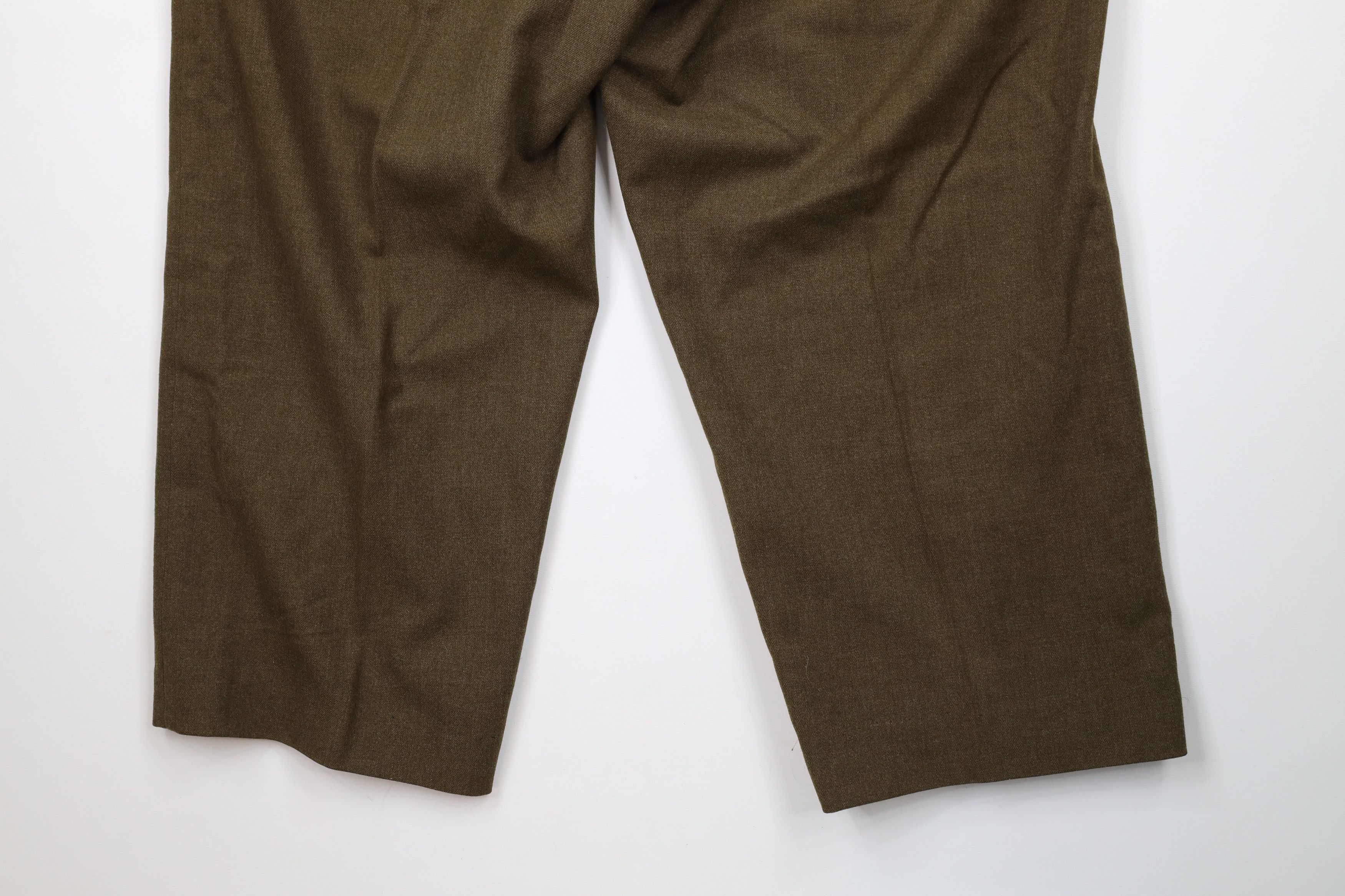 Vintage Vintage 50s Military Korean War Wool Field Trousers Pants Size US 40 / EU 56 - 13 Thumbnail