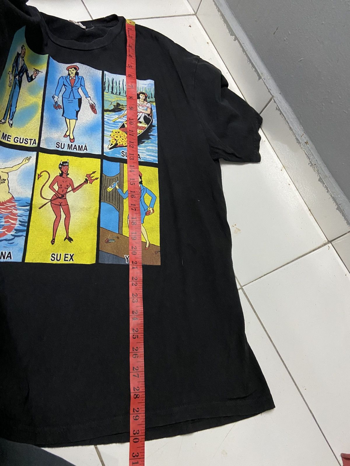 Other MEXICAN LOTERIA GAME TEE SHIRT Size US L / EU 52-54 / 3 - 9 Thumbnail