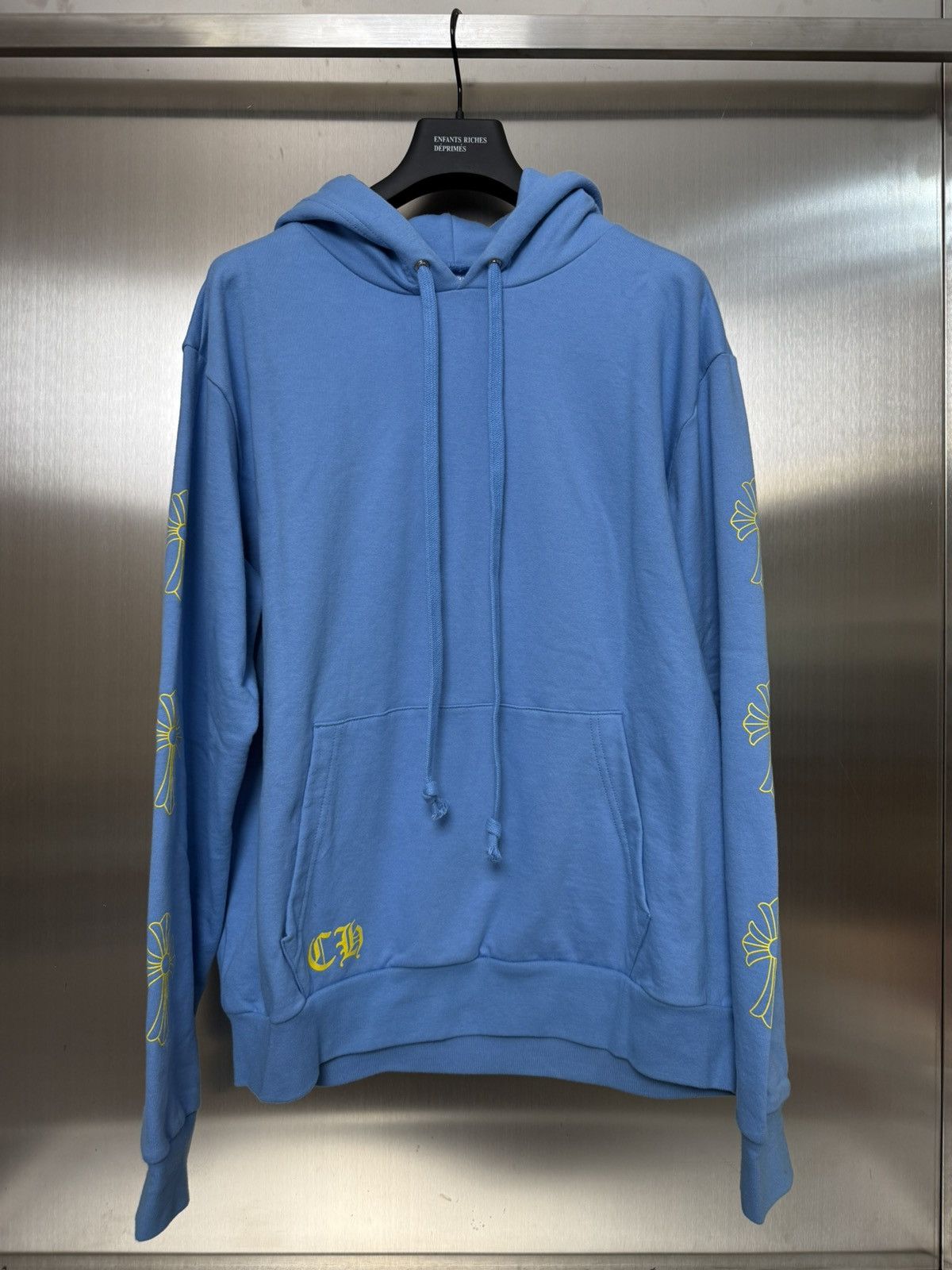 Chrome Hearts × Drake Chrome Hearts GIRLS LOVE CHROME Babyblue Hoodie Size US M / EU 48-50 / 2 - 2 Thumbnail